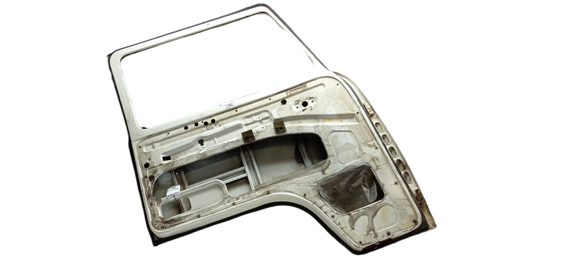 Porta Dianteira Esquerda Vw Kombi 1993 Para Recuperar Dianteira Esquerda Branco 4