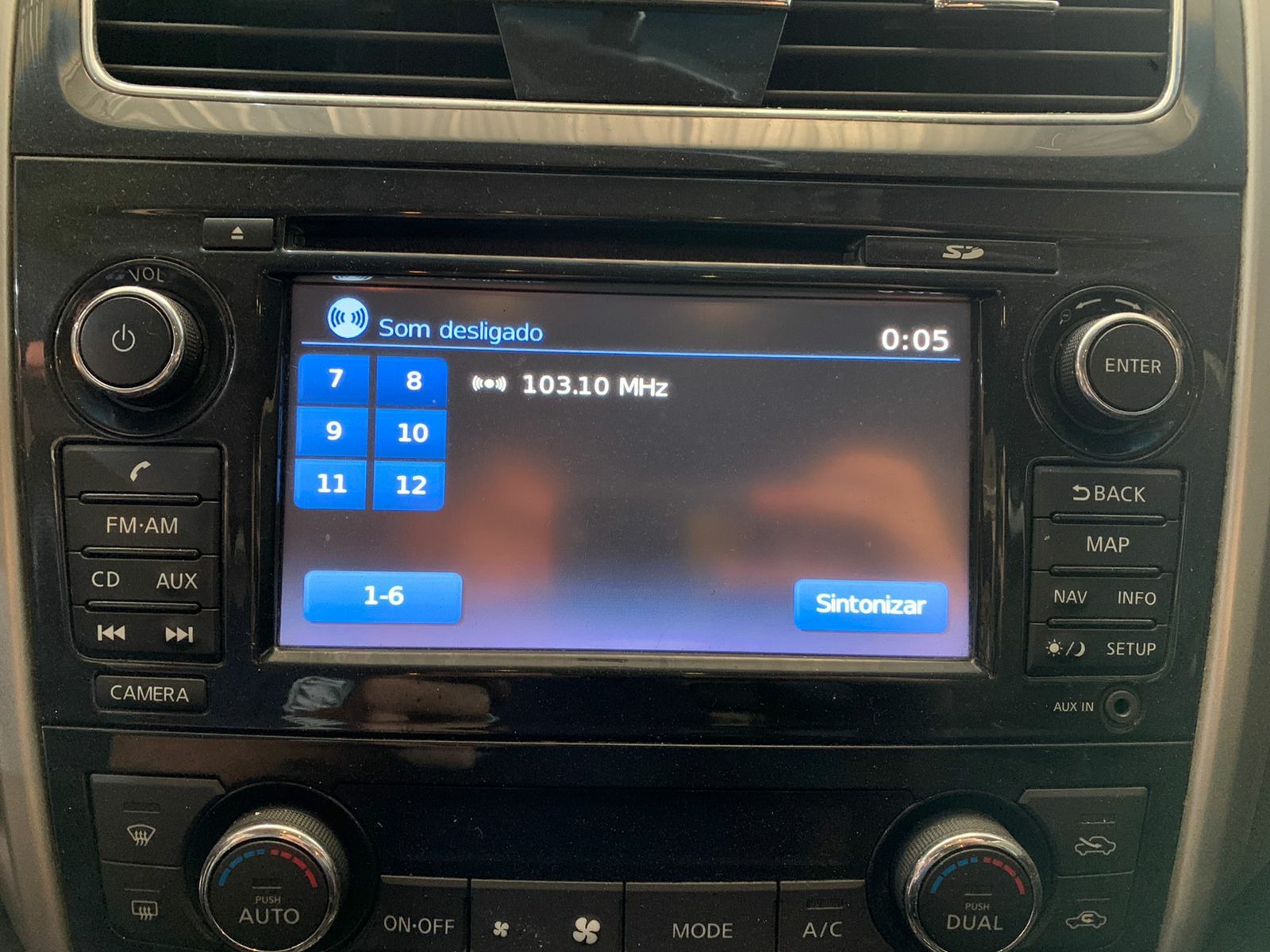 Radio Multimídia Nissan Altima 2.5 16v 2014 259153tb1b V465 10
