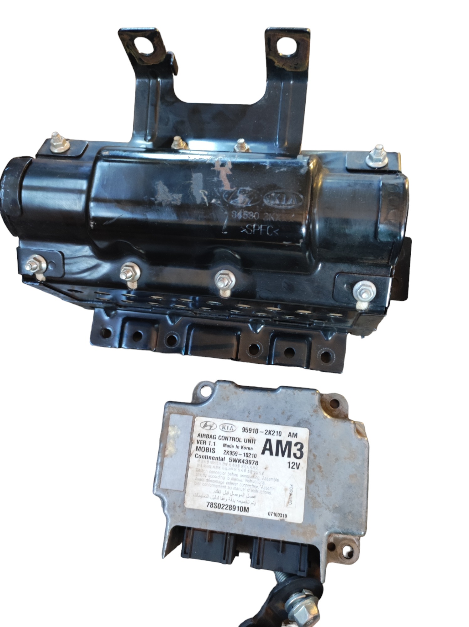 Kit Airbag kia soul 2012 2
