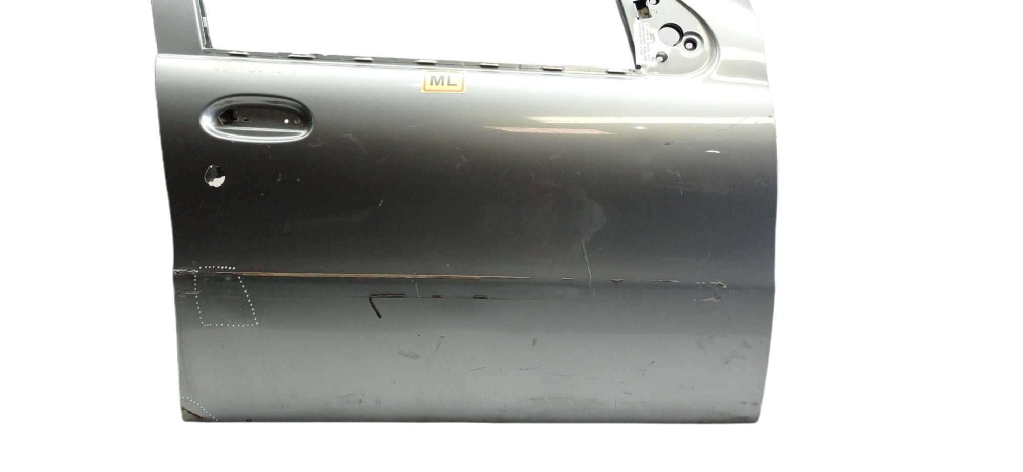 Porta Dianteira Direita Fiat Palio 2005 – Para Recuperar Dianteira Direito Cinza-escuro 3