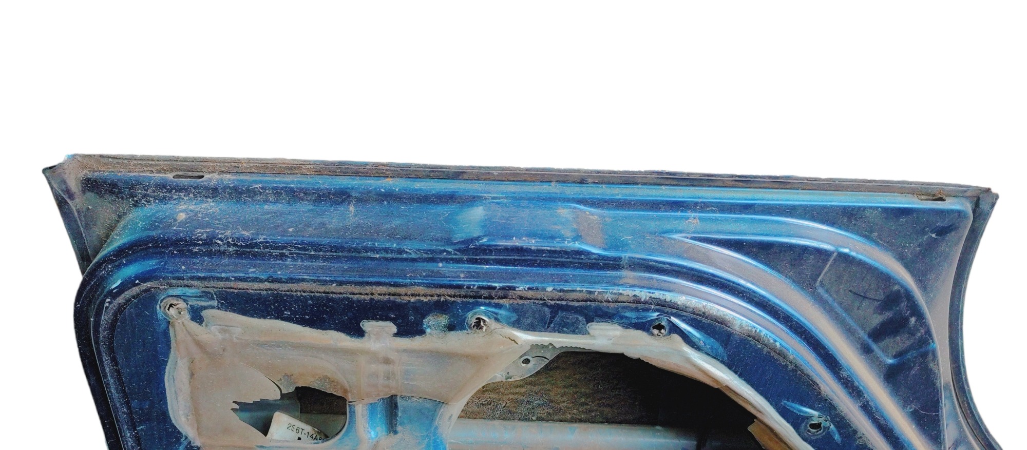 Porta Traseira Esquerda Ford Fiesta 2000/2001  Traseira Esquerdo Azul 4