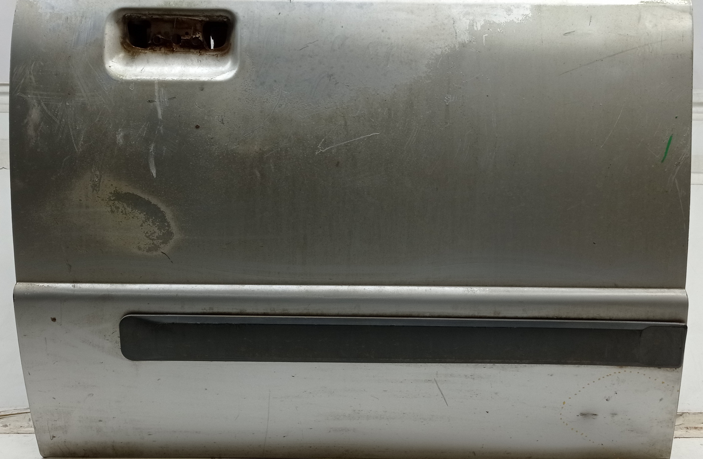 Porta Traseira Direita Ford Ranger 2004 Para Recuperar Traseira Direita Prateado 5