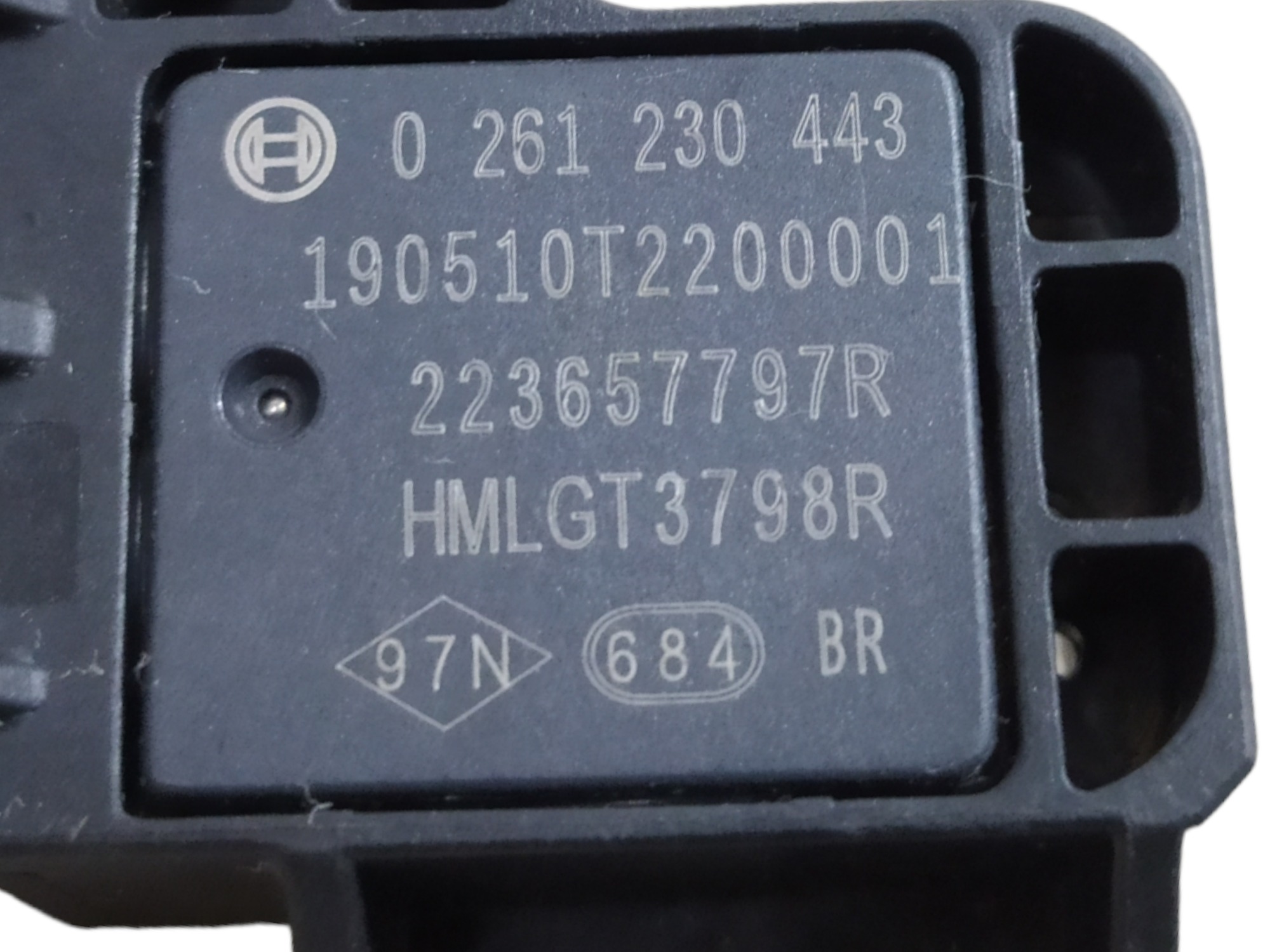 Sensor Map Kwid Sandero Logan 1.0 2019 0261230443 V78 2