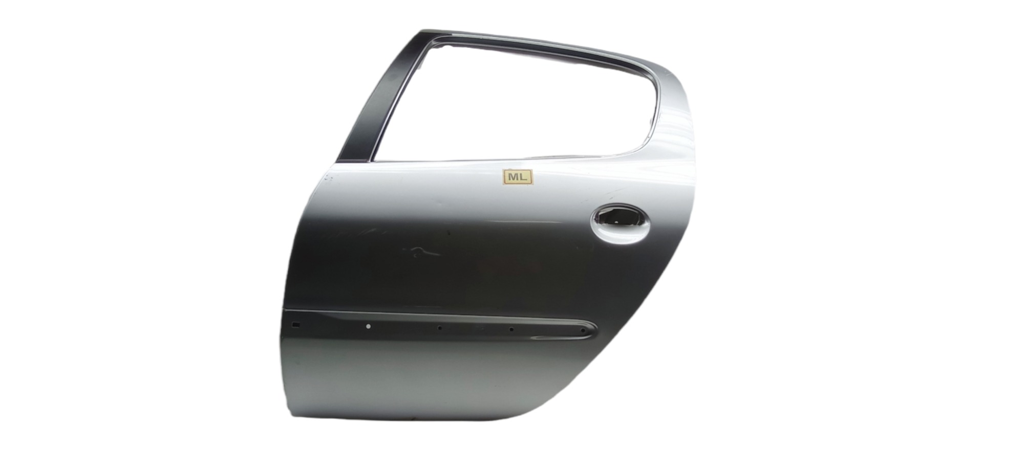 Porta Traseira Esquerdo Peugeot 207 – 2010 – P/ Recuperar Traseira Esquerdo Prateado 2
