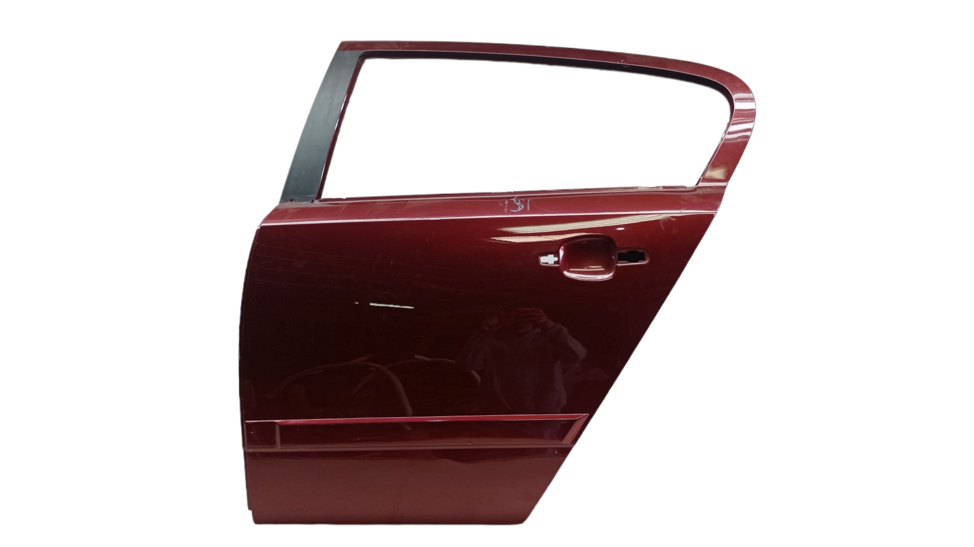 Porta Traseira Esquerda Chevrolet Vectra 2008 P/ Recuperar Traseira Esquerda Vermelho 6