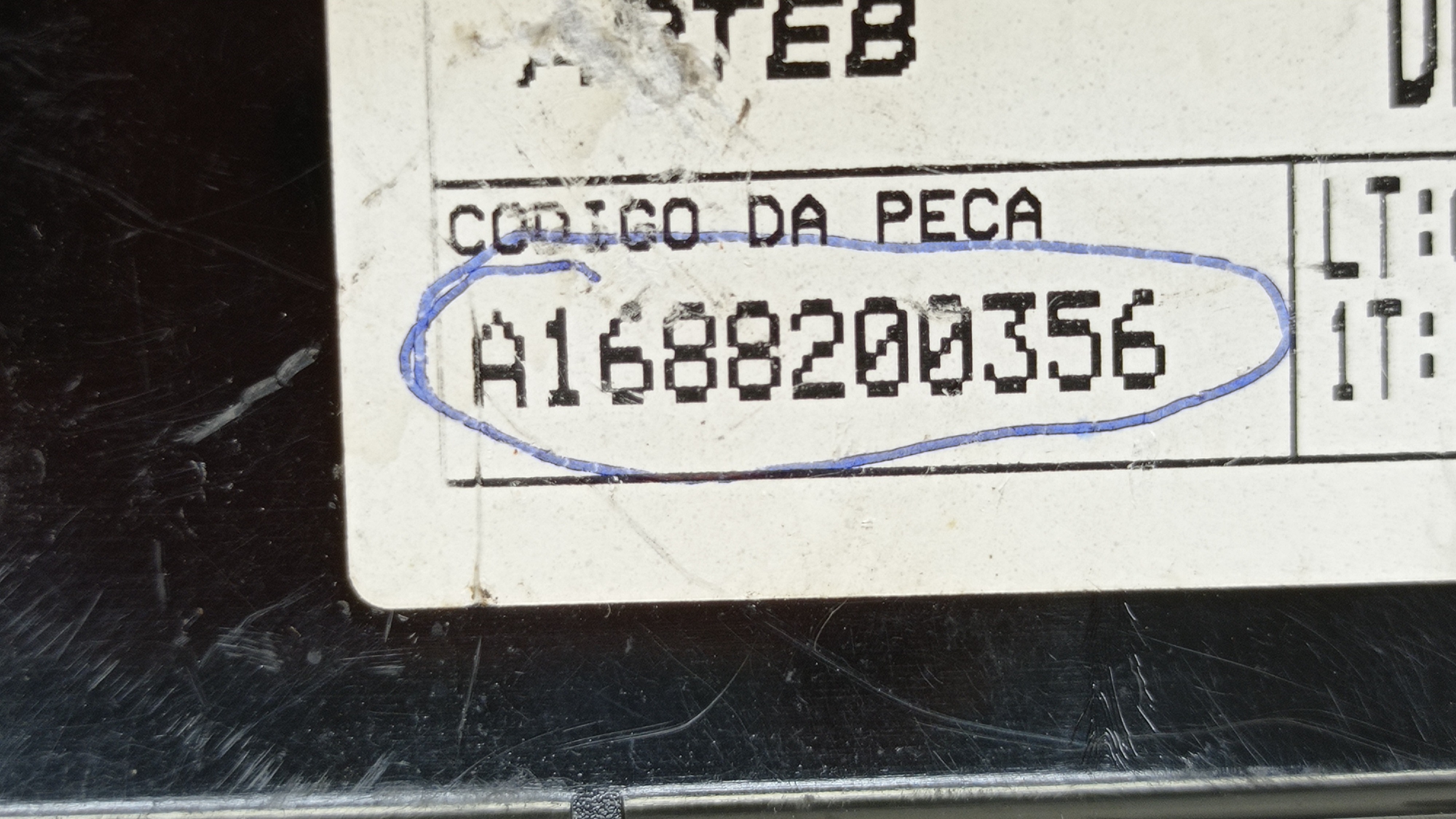 Brake Light Luz Traseira Mercedes-benz Classe A 2002 6