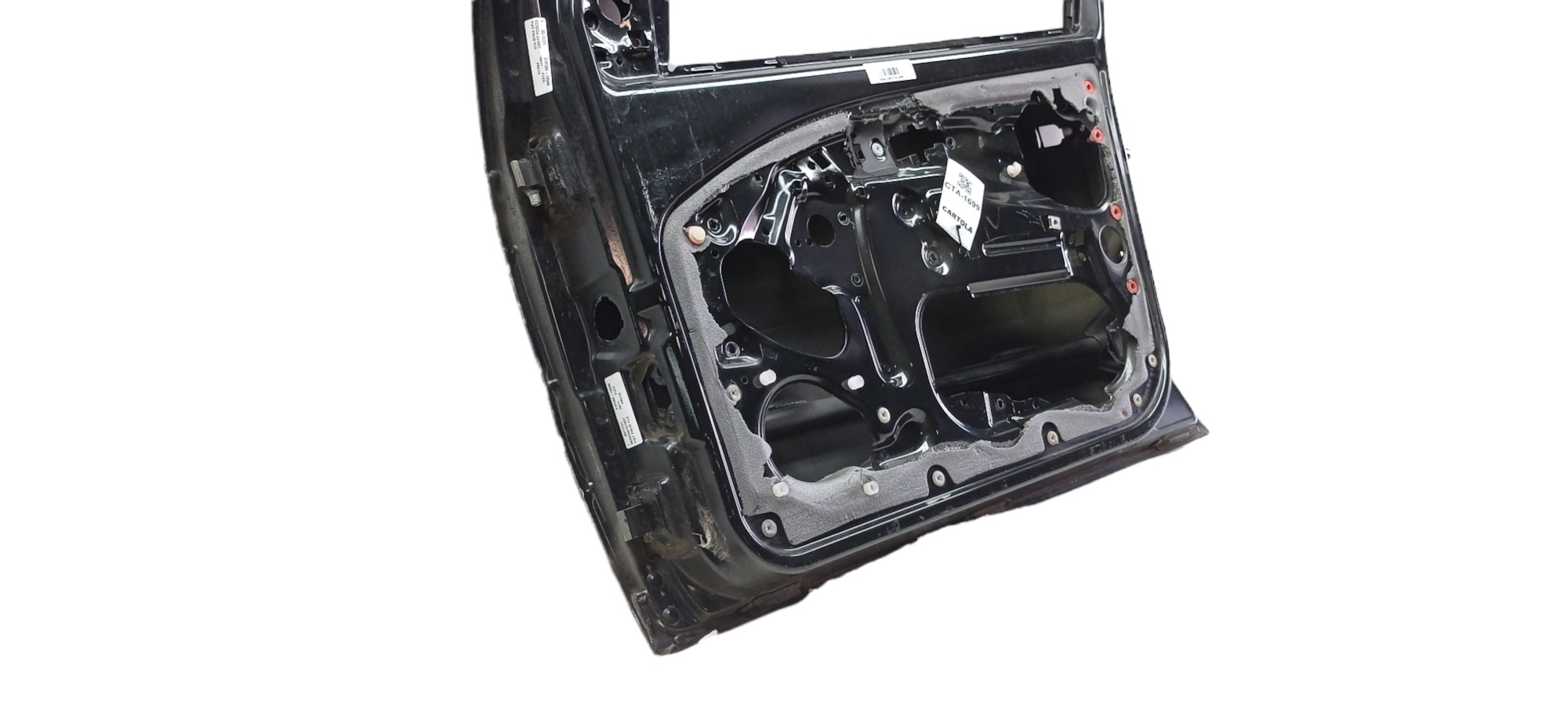 Porta Dianteira Direita Fiat Palio 2010 2011 Para Recuperar Dianteira Direito Preto 2