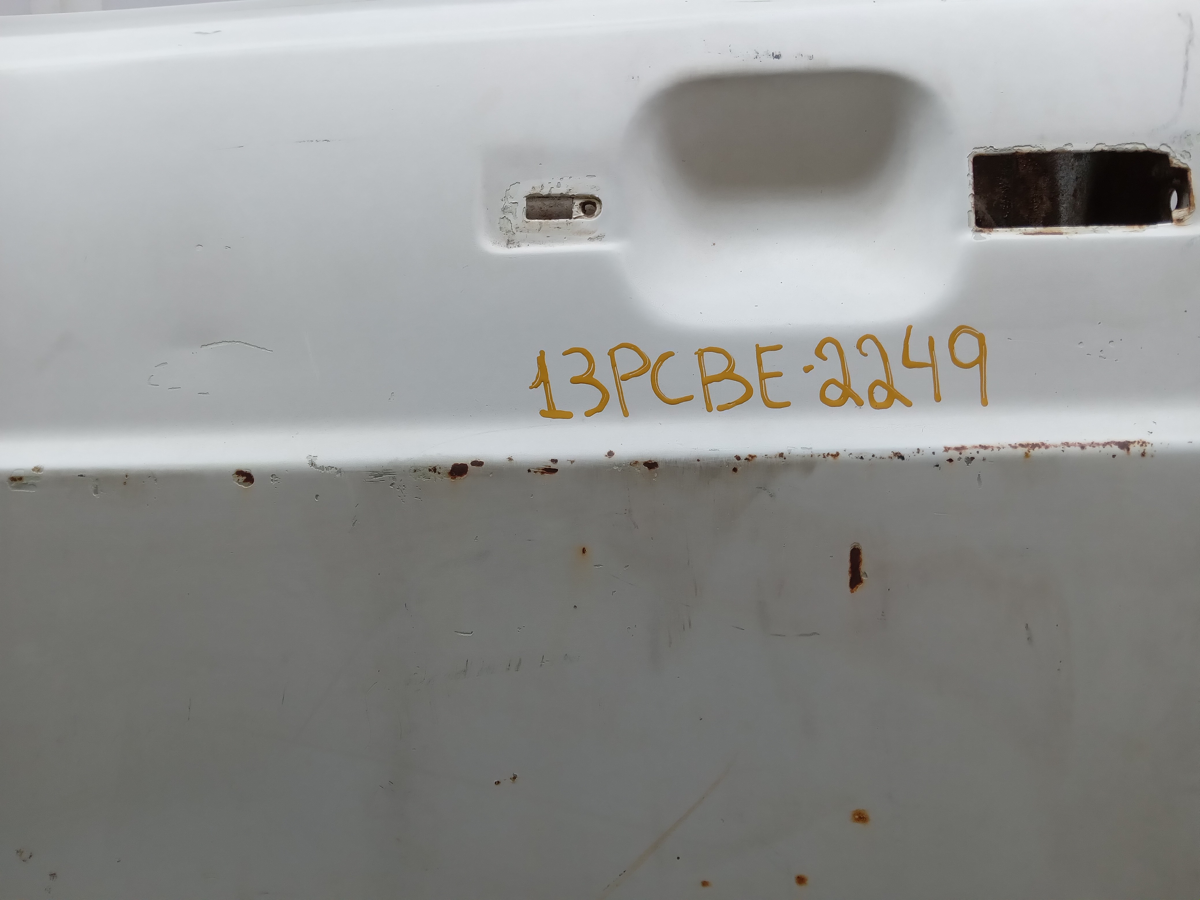Porta Dianteira Esquerda Gol G1 – 1983 Para Recuperar Dianteira Esquerda Branco 9