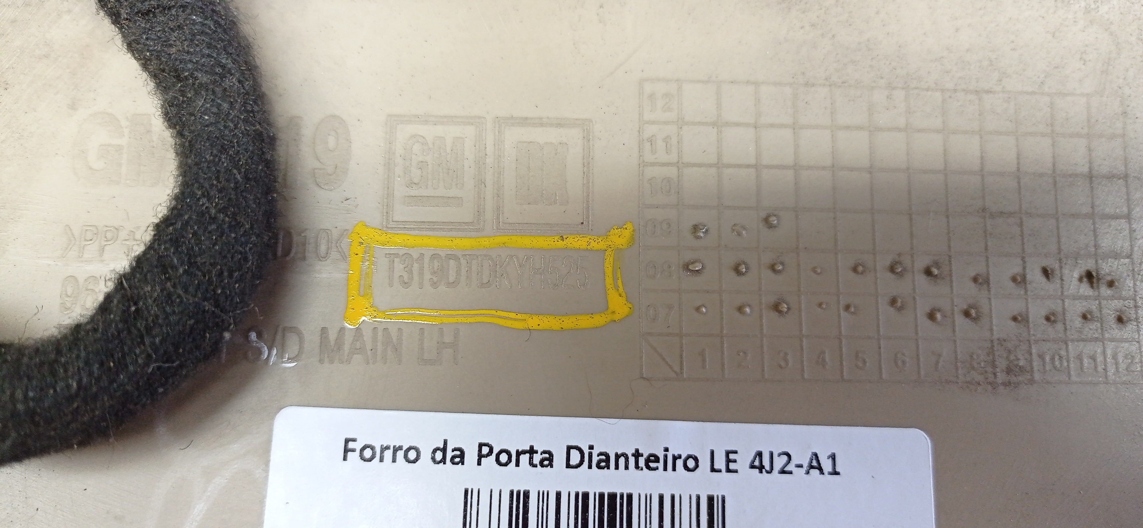 Forro Porta Diant Le Gm Captiva 2014
