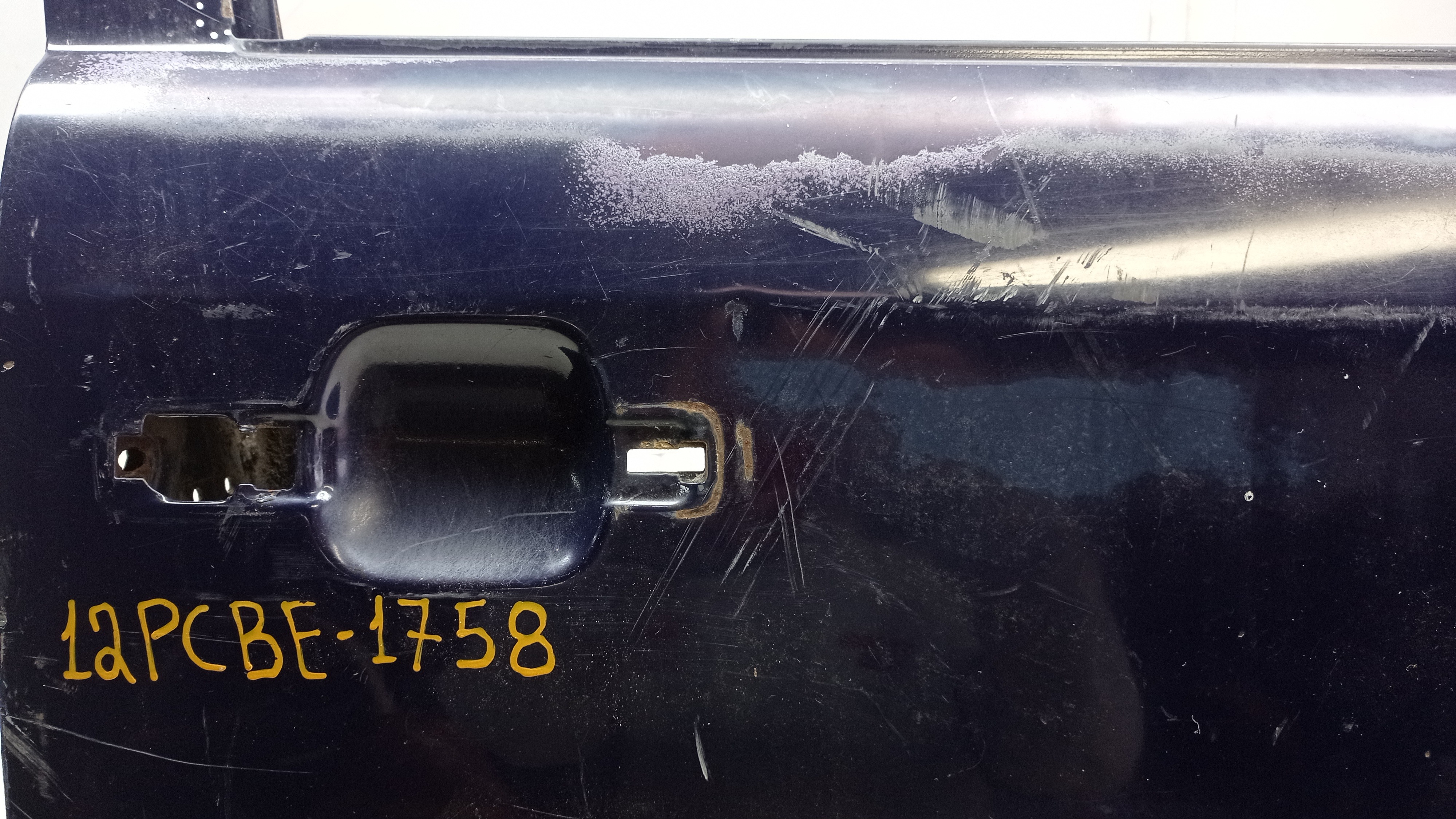 Porta Dianteira Direita Vw Gol G2 Ano 1998 Para Recuperar Dianteira Direita Azul 6