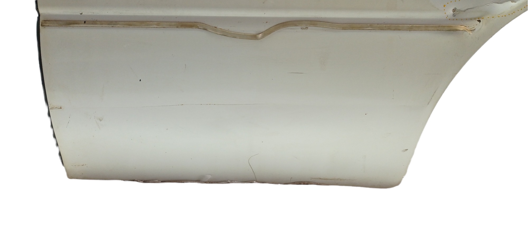 Porta Traseira Esquerda Gol G2 1994 1999 Para Recuperar Traseira Esquerdo Branco 5