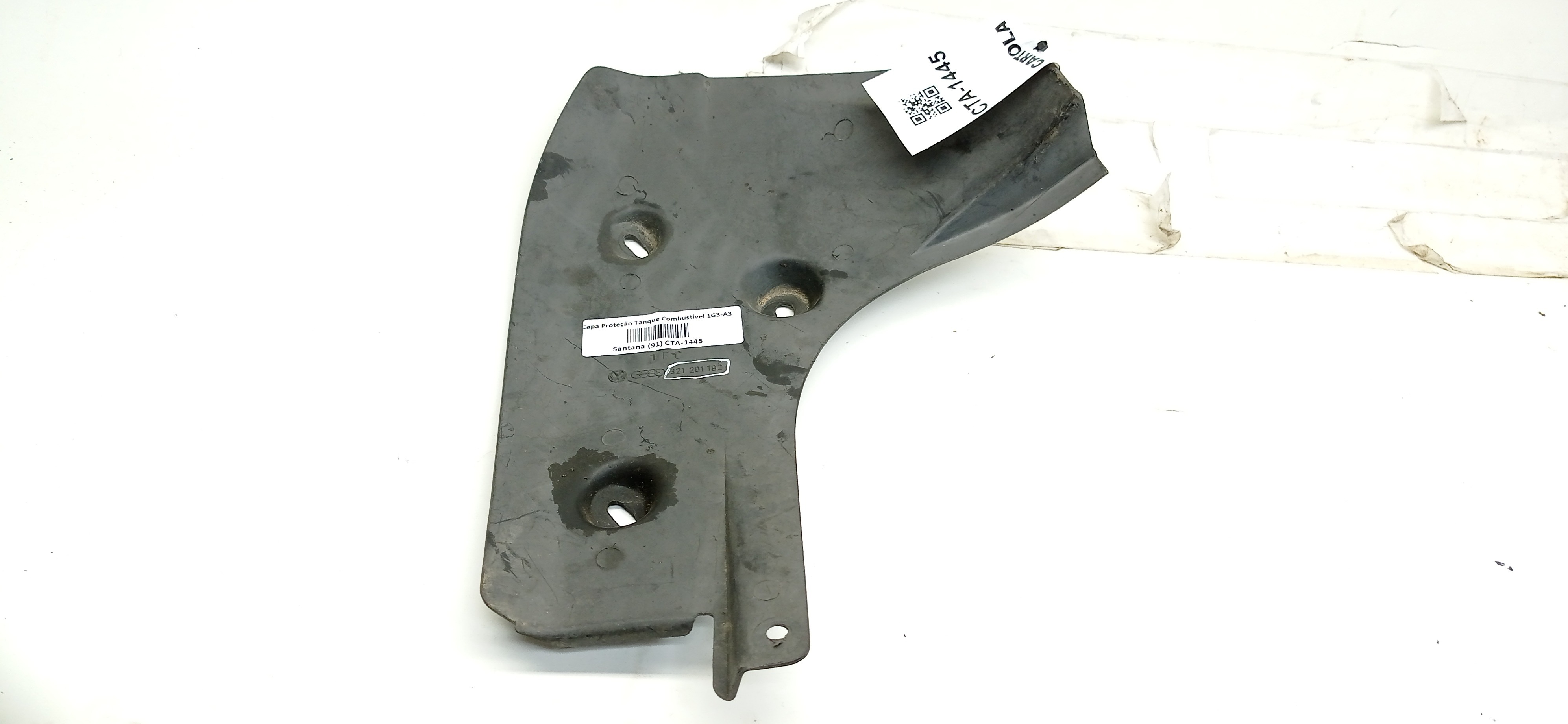 Capa Proteção Tanque Combustível VW Santana 1990 5