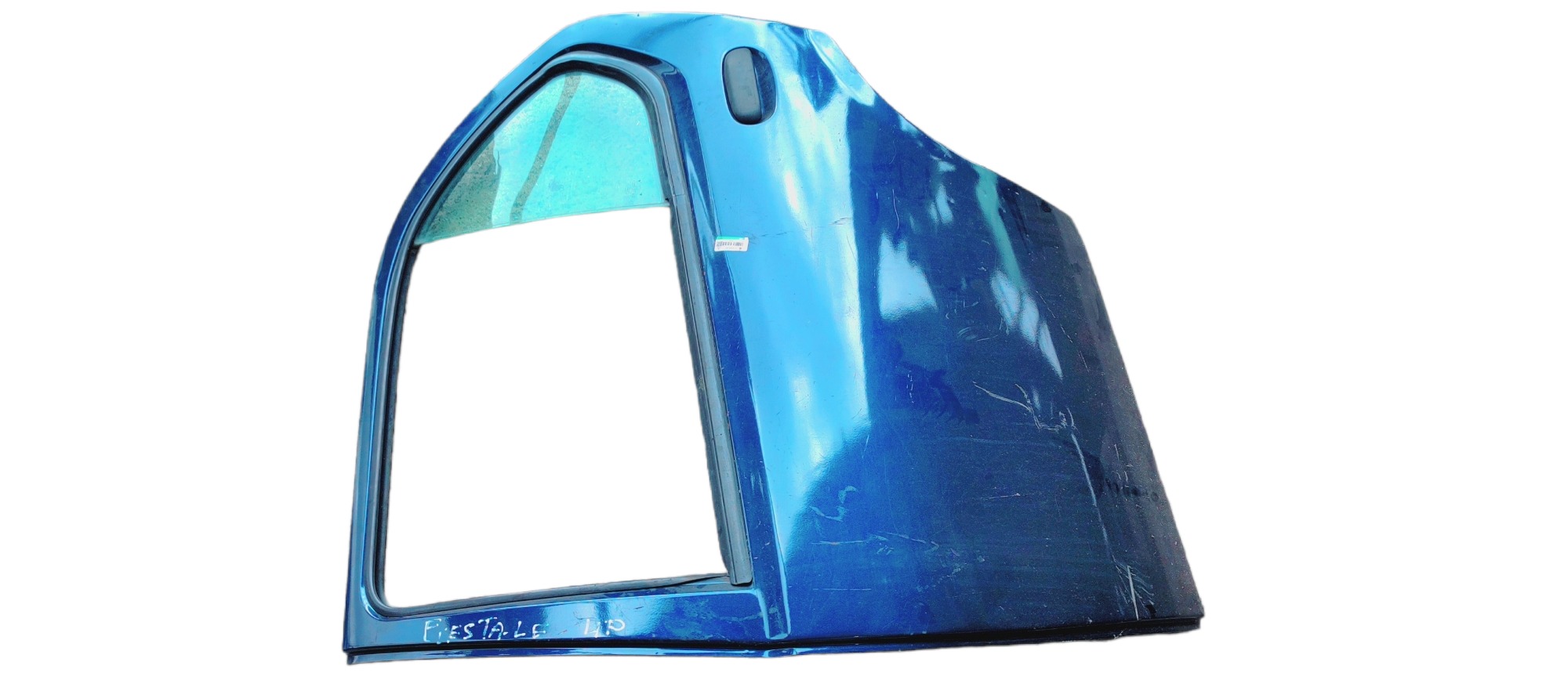 Porta Traseira Esquerda Ford Fiesta 2000/2001  Traseira Esquerdo Azul 3