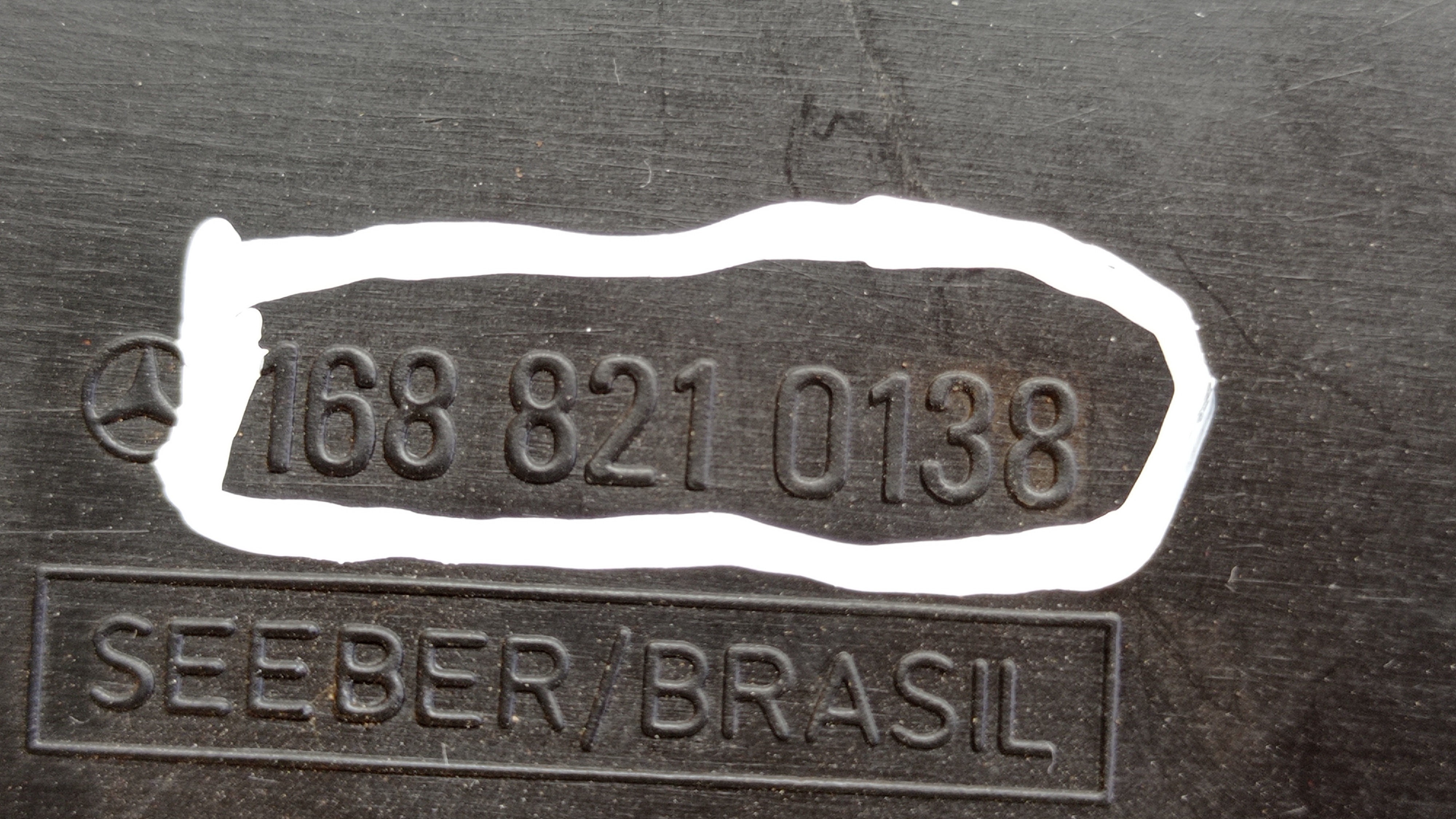 Moldura Proteção Chicote Le Mb Classe A 2002 Para Recuperar 5