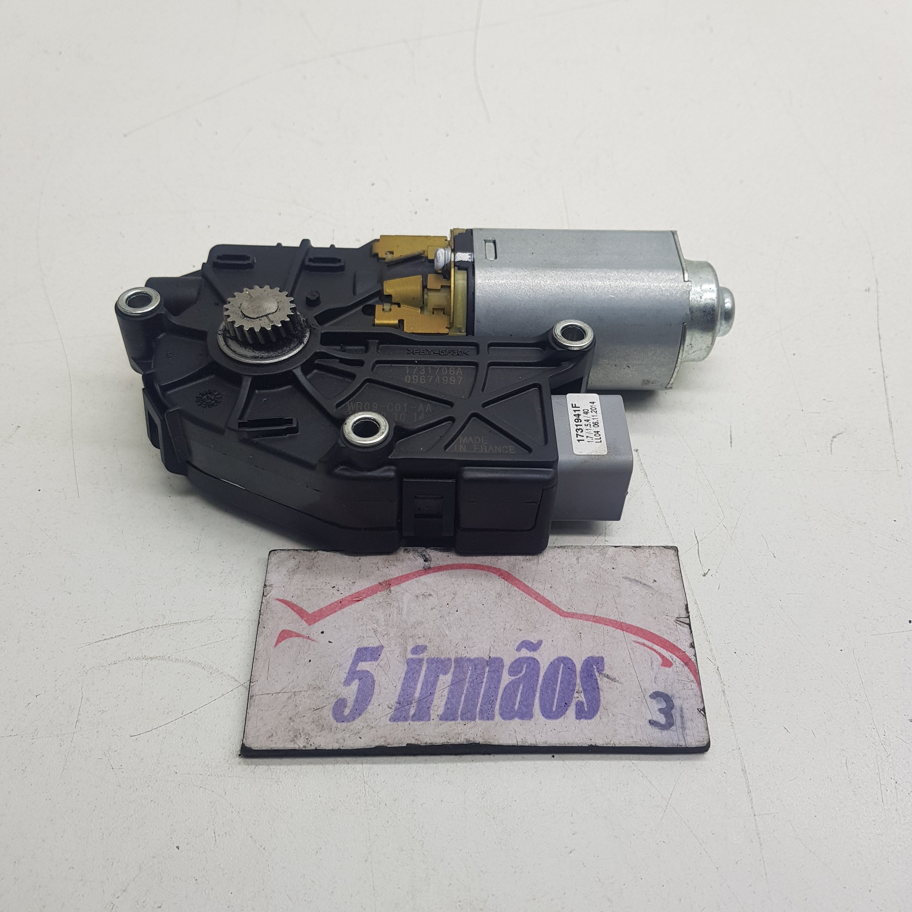 Motor Teto Solar Range Rover Evoque 2.0 2014 / 2015