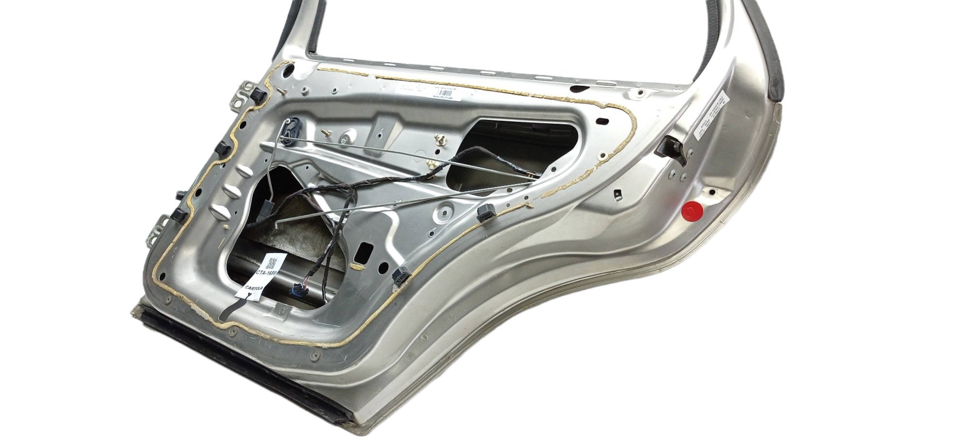 Porta Traseira Direita Fiat Marea 1999 Para Recuperar Traseira Direita Dourado 4