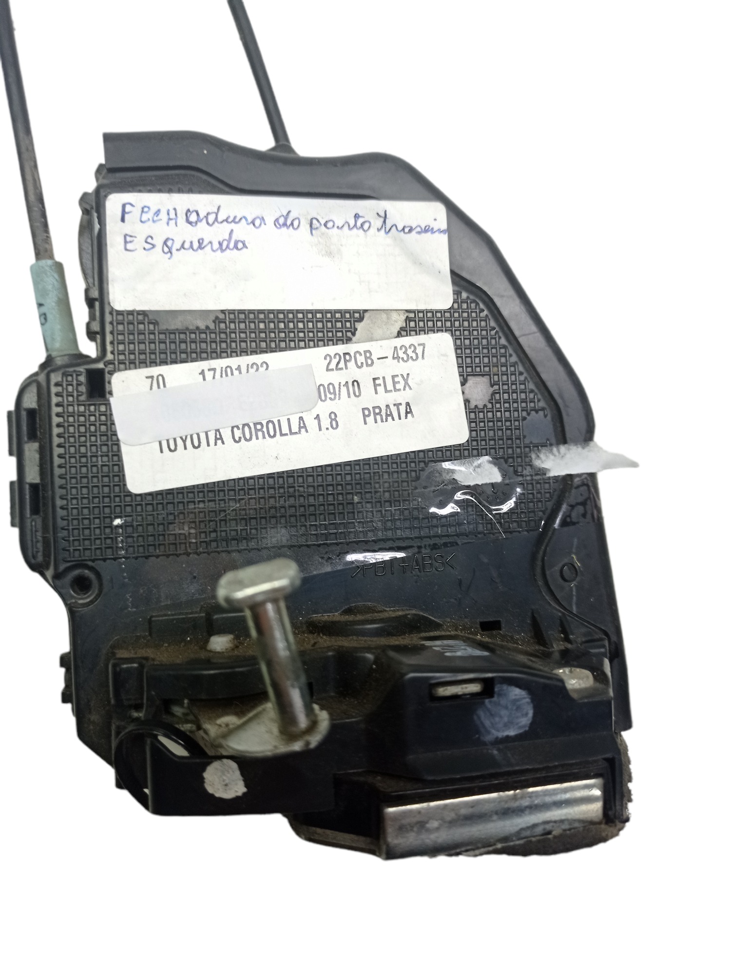 FECHADURA DA PORTA TRASEIRA ESQUERDA TOYOTA COROLLA 2010 1