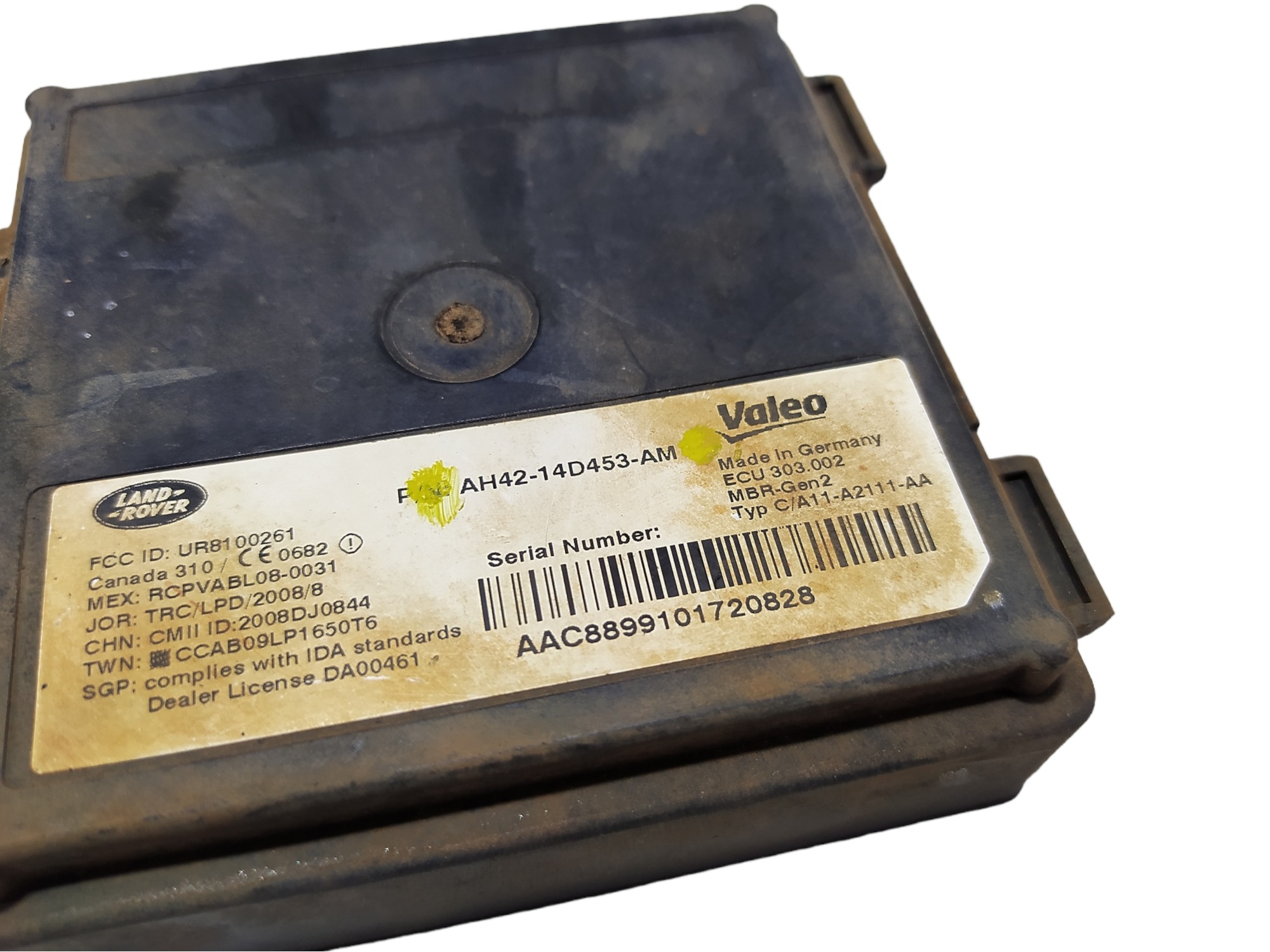 Módulo Sensor Trase Radar Range Rover Vogue 2009 A 2011 V546 7