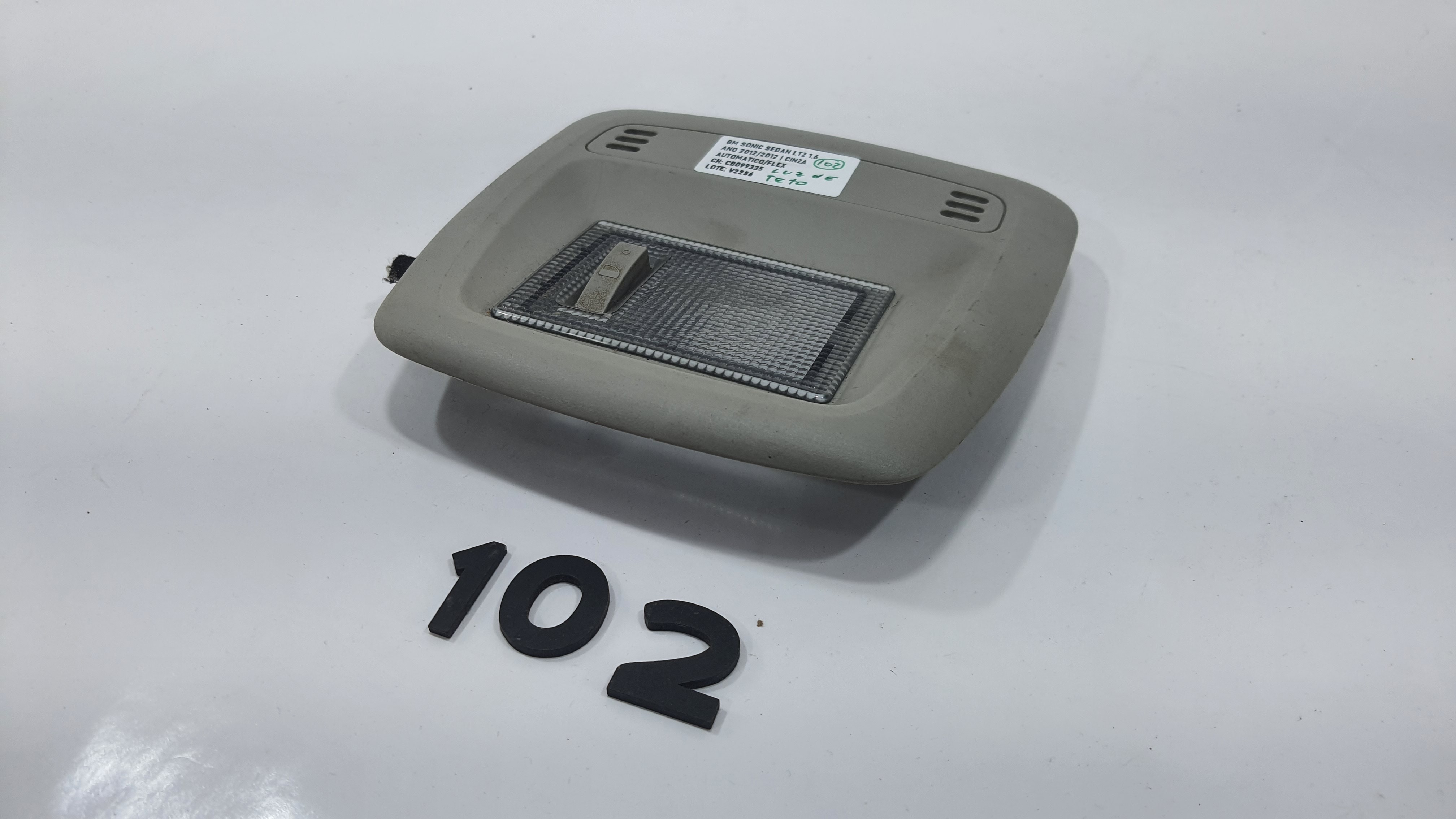 Luz De Teto Sonic Sedan Ltz 2012 V2256