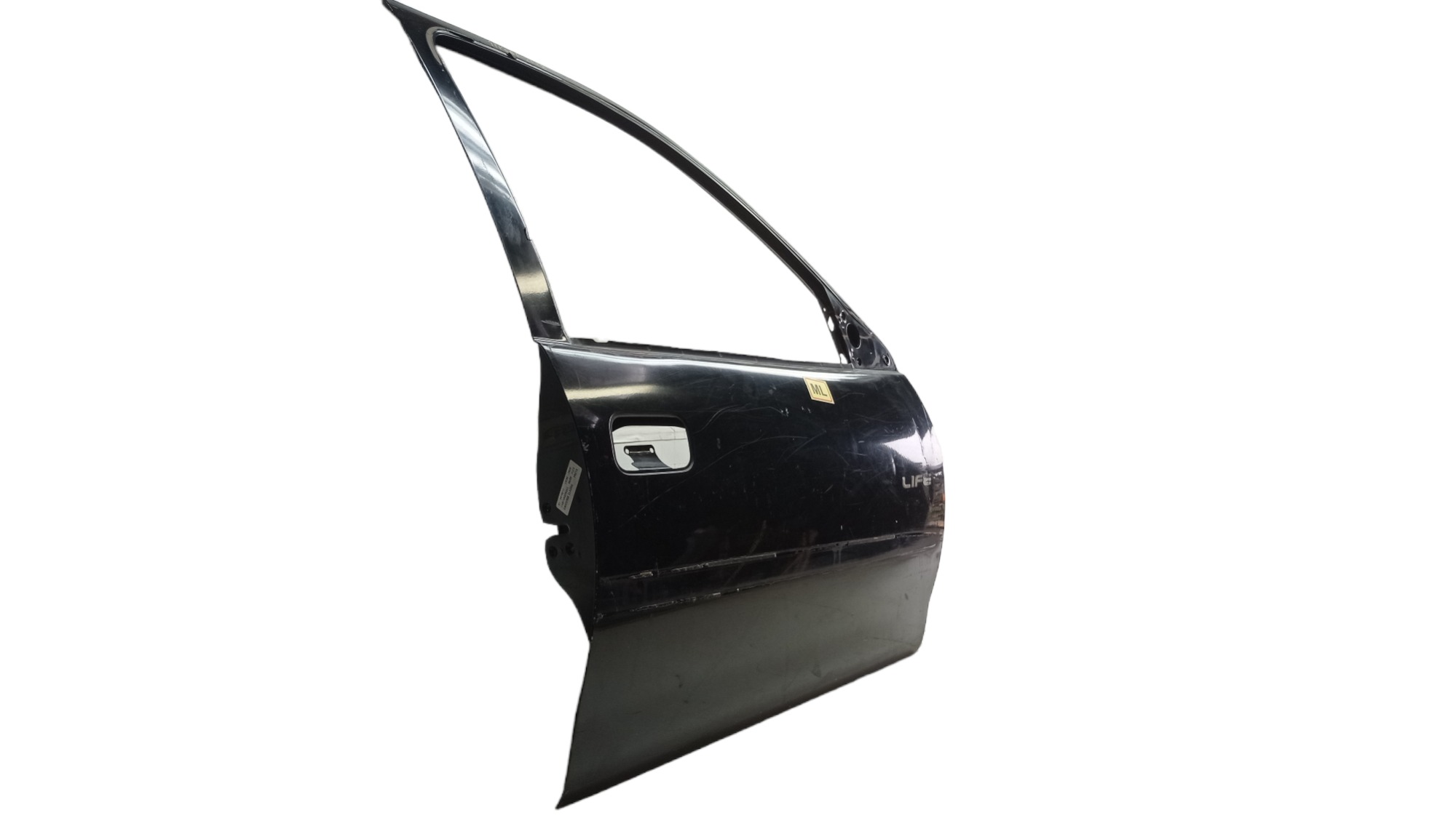 Porta Dianteira Direita 2008 Gm Corsa Classic P/ Recuperar Dianteira Direita Preto 3