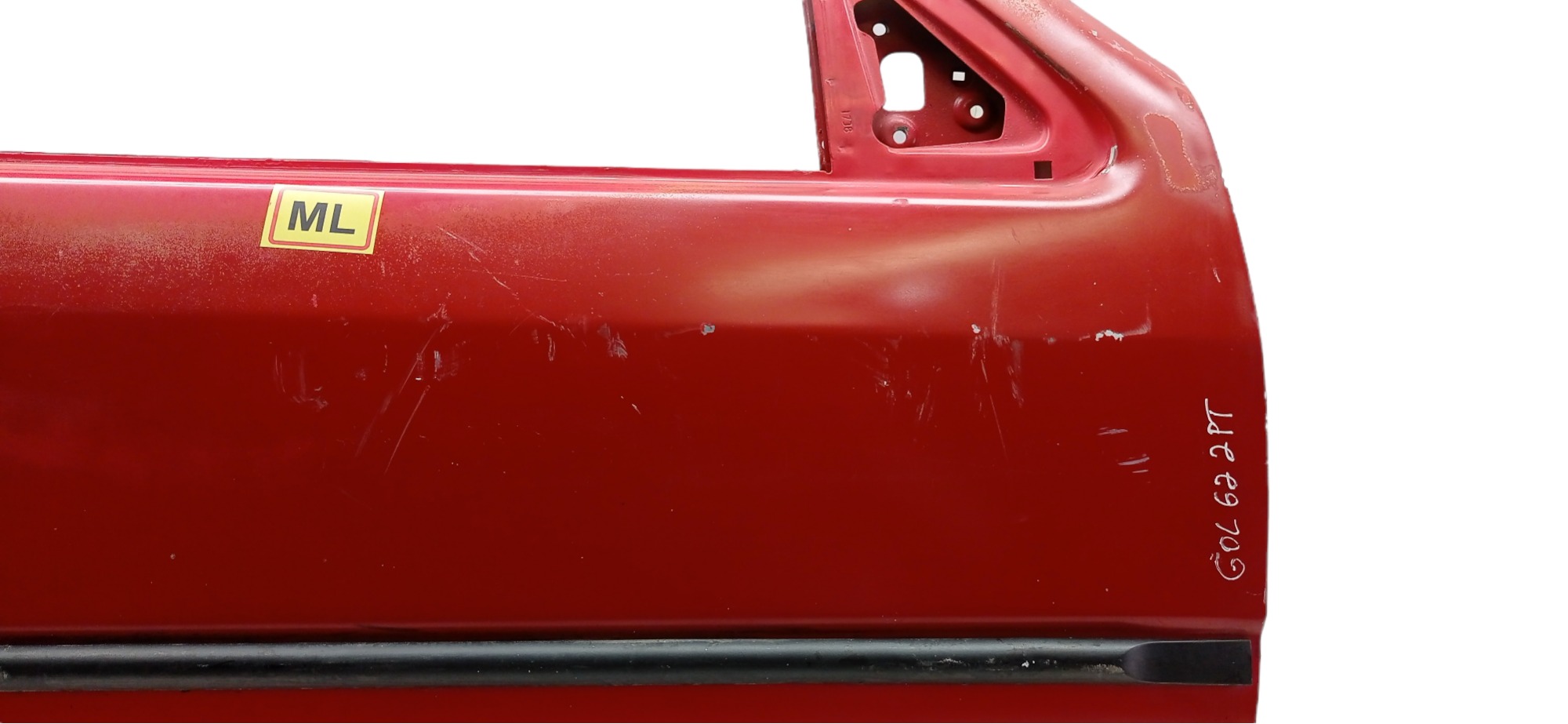 Porta Direita Volkswagen Gol G2 1996 A 2002 P/ Recuperar Dianteira Direito Vermelho 2
