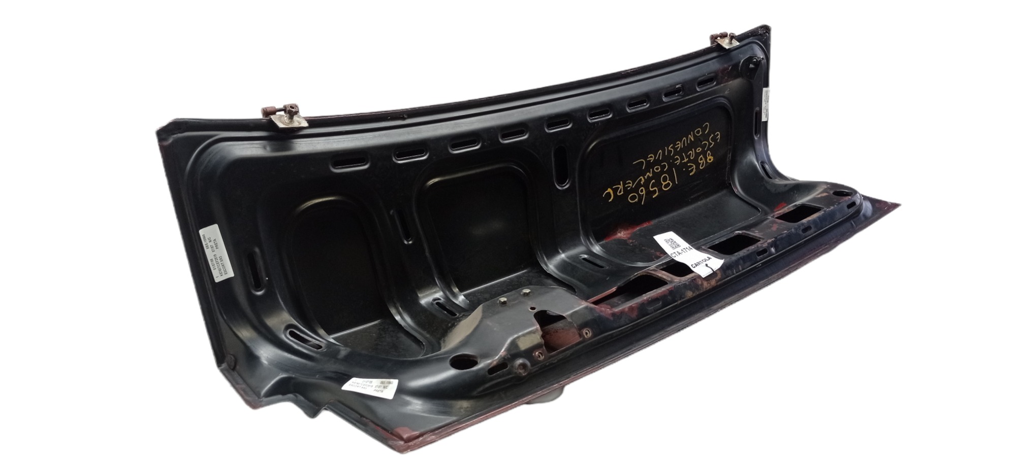 Tampa Porta Malas Ford Escort Conversível Para Recuperar 3