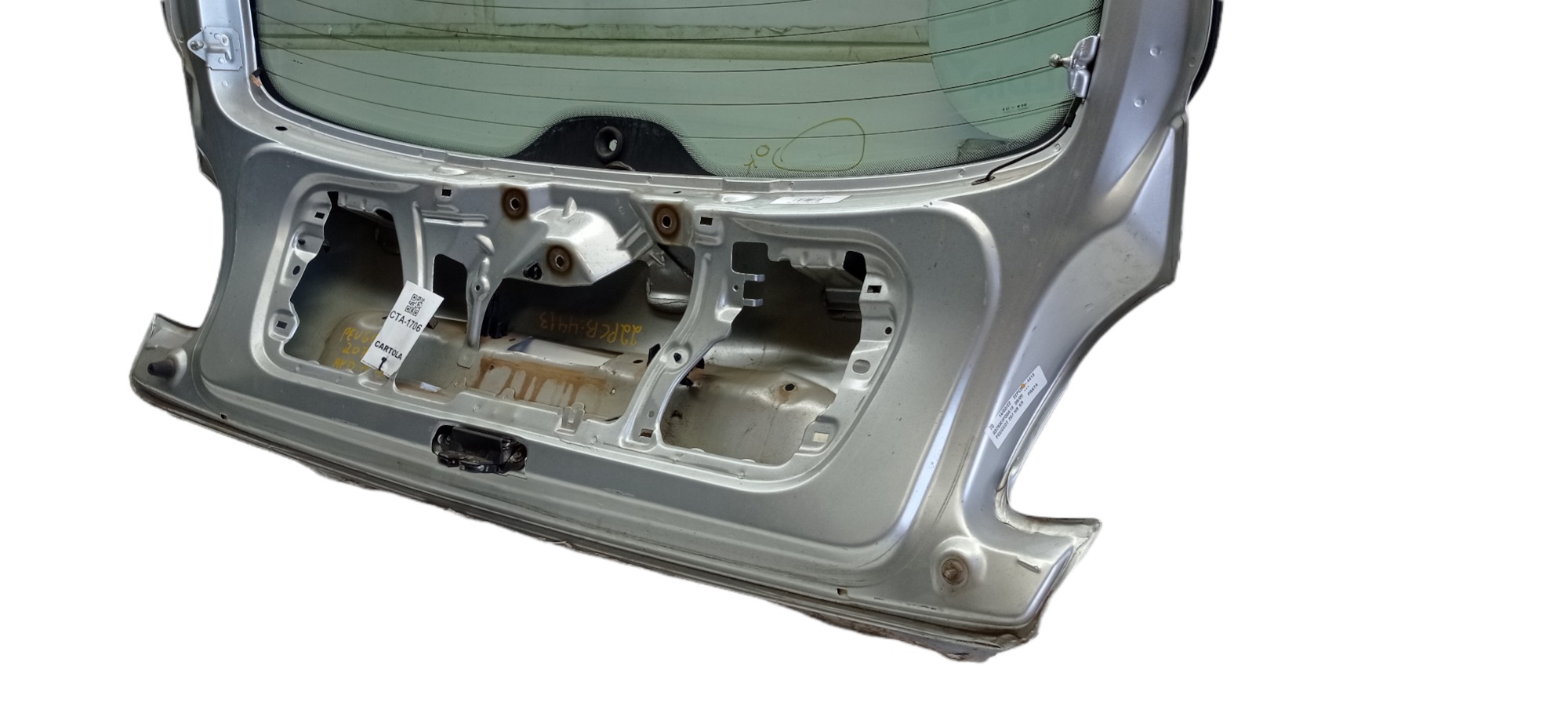 TAMPA PORTA MALAS PEUGEOT 207  2008  2009 PARA RECUPERAR 5