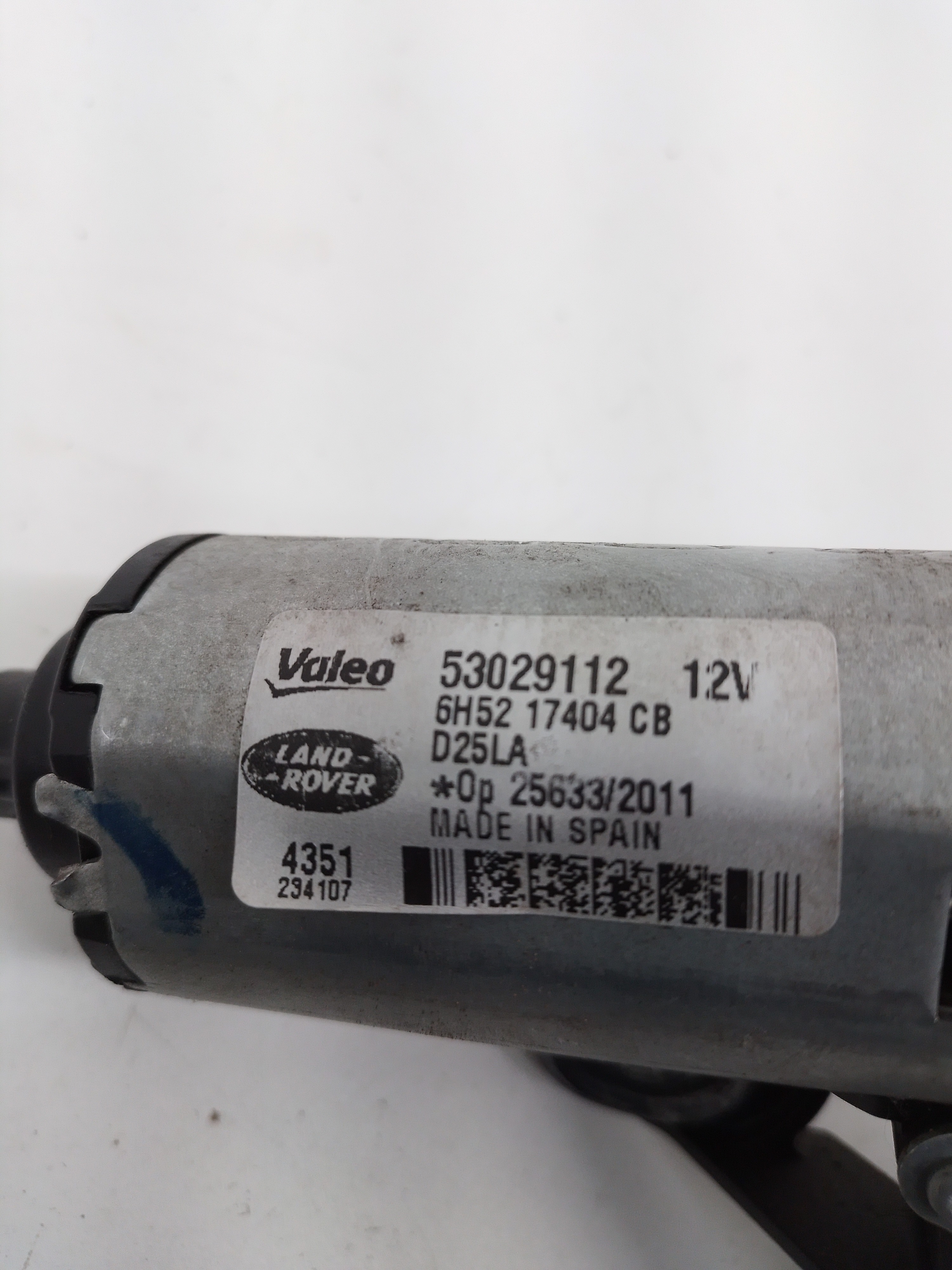 Motor Máquina Limpador Vigia Traseiro Freelander 2 2.2 2011