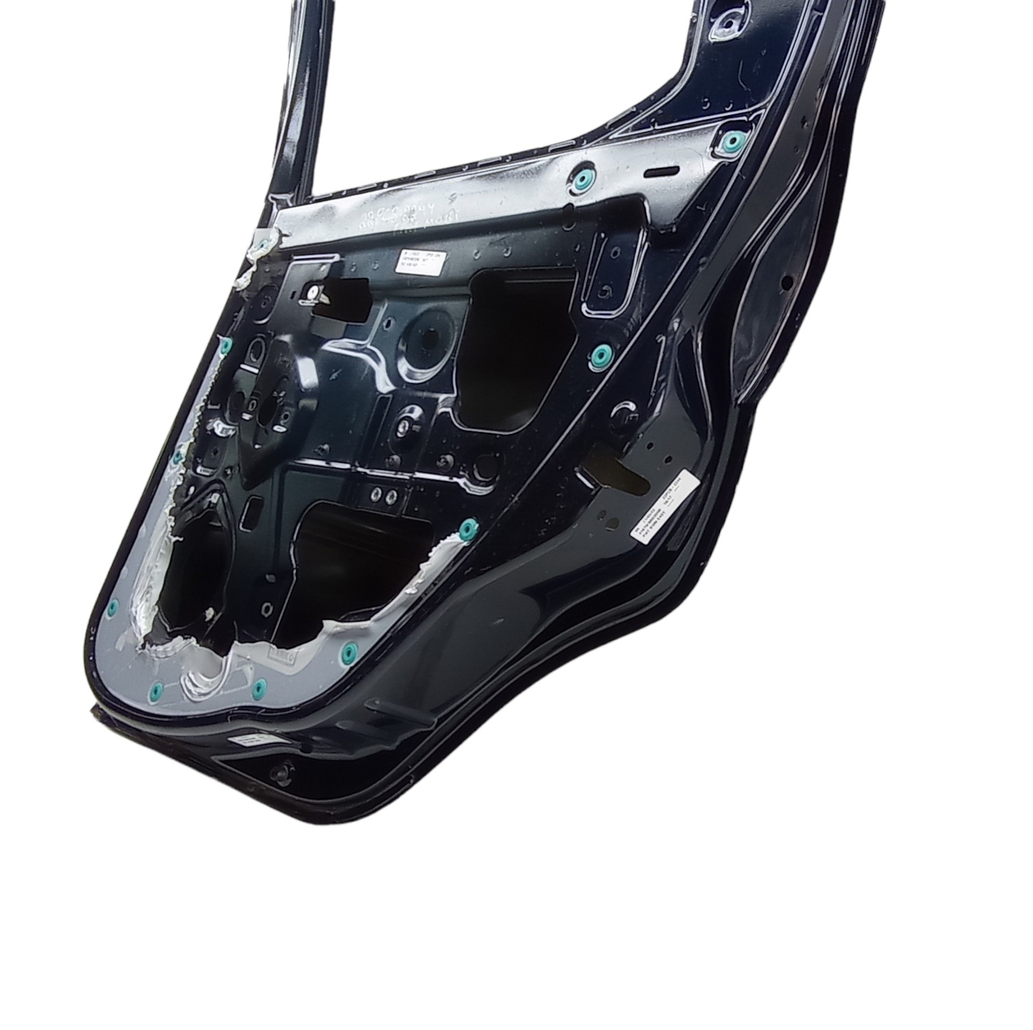 Porta Traseira Direita Fiat Mobi 2017 – Para Recuperar Traseira Direito Azul 3