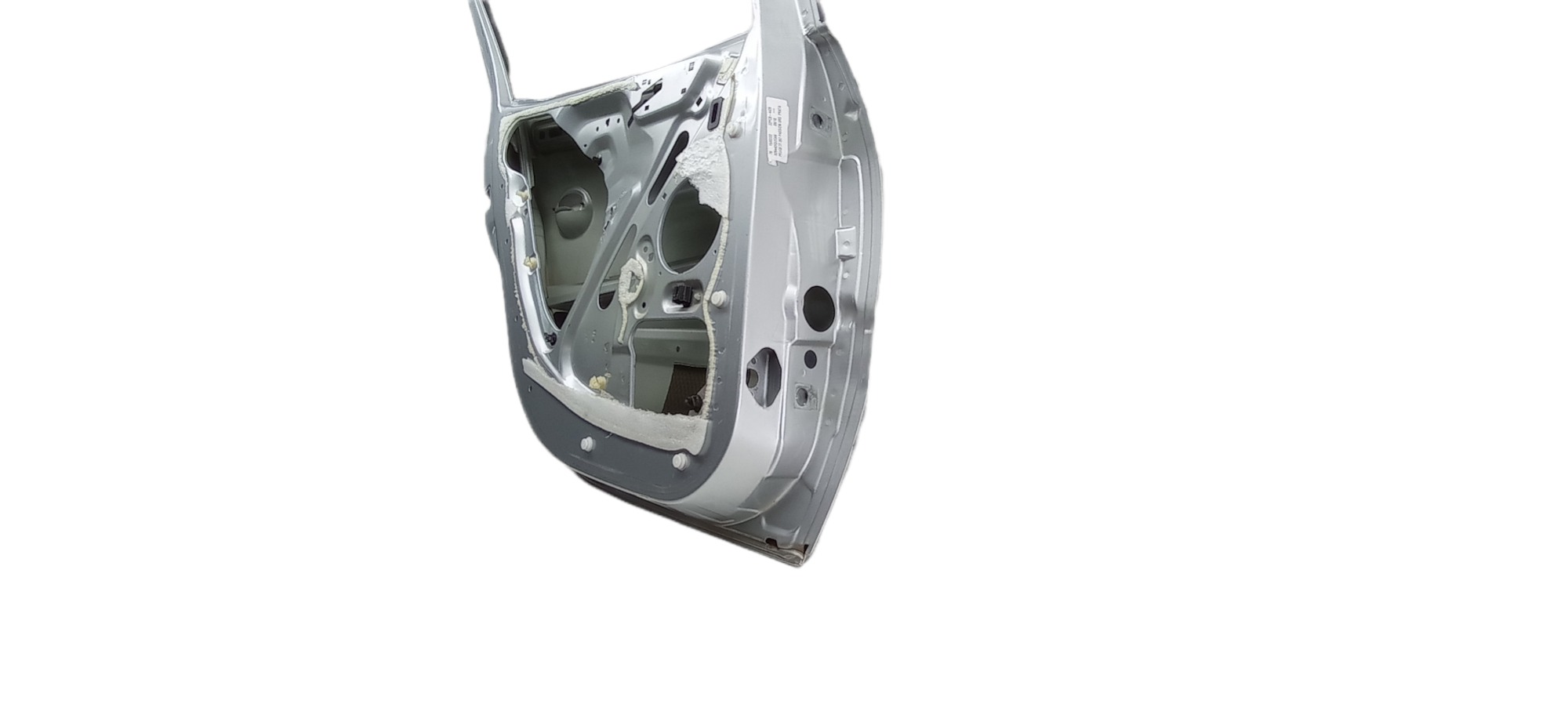 Porta Traseira Esquerdo Peugeot 207 – 2010 – P/ Recuperar Traseira Esquerdo Prateado 4