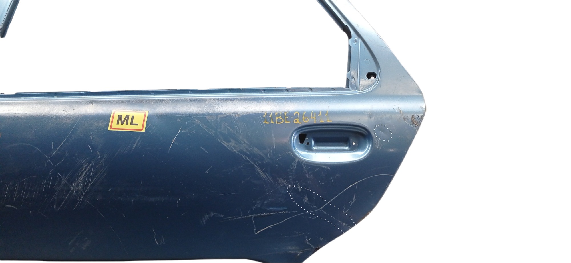 Porta Traseira Esquerda Ford Fiesta 2000 – Para Recuperar Traseira Esquerdo Azul-marinho 6
