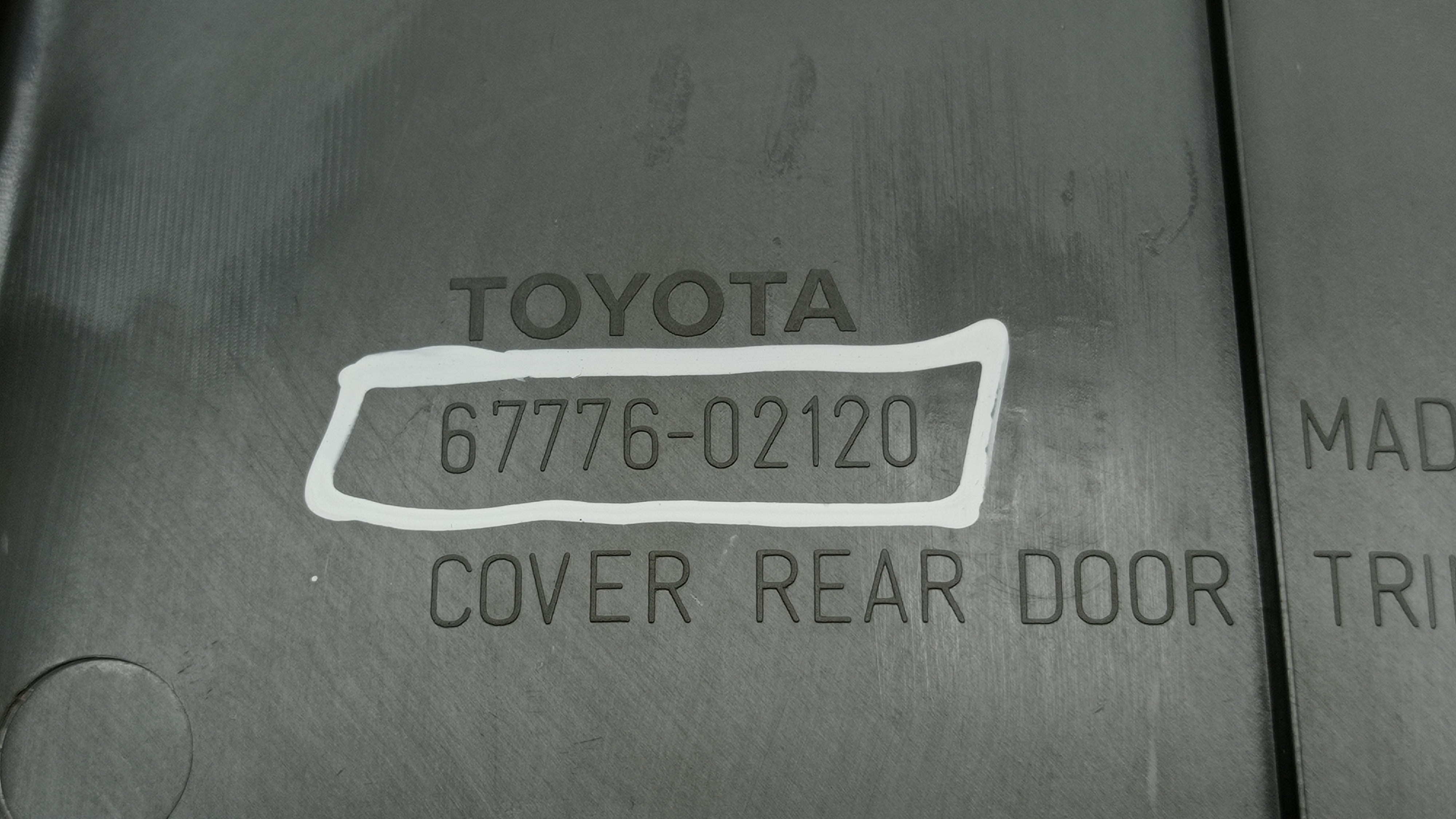 Forro Porta Traseira Esquerda Toyota Corolla 2013 5