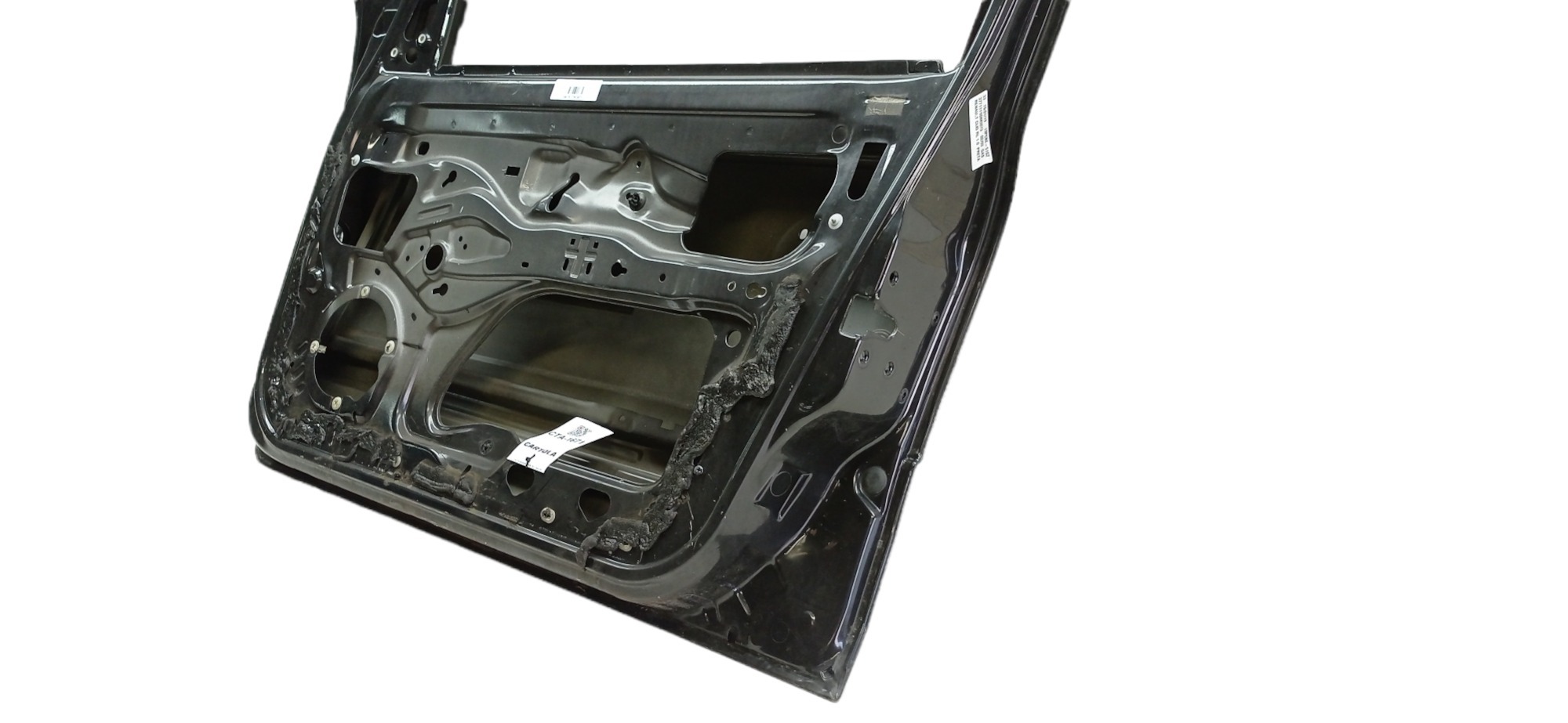 Porta Dianteira Direita Renault Clio 2002-2003 P/ Recuperar Dianteira Direito Preto 7