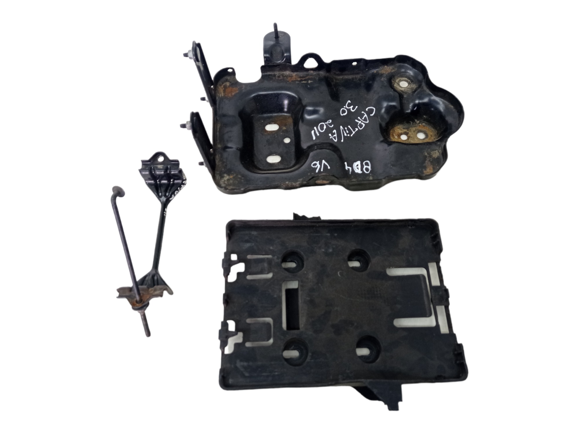 Suporte Caixa Bateria Chevrolet Captiva 3.0 2011 Aut Mf-3f9