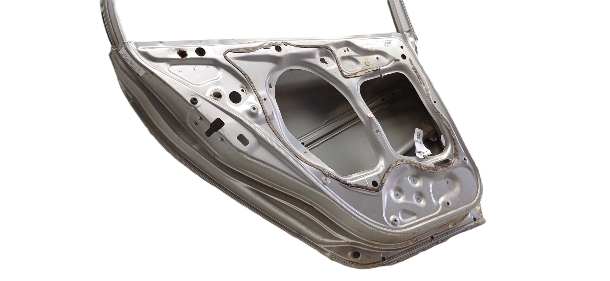 Porta Traseira Esquerda Honda Civic 2006 2007 Para Recuperar Traseira Esquerdo Prateado 3