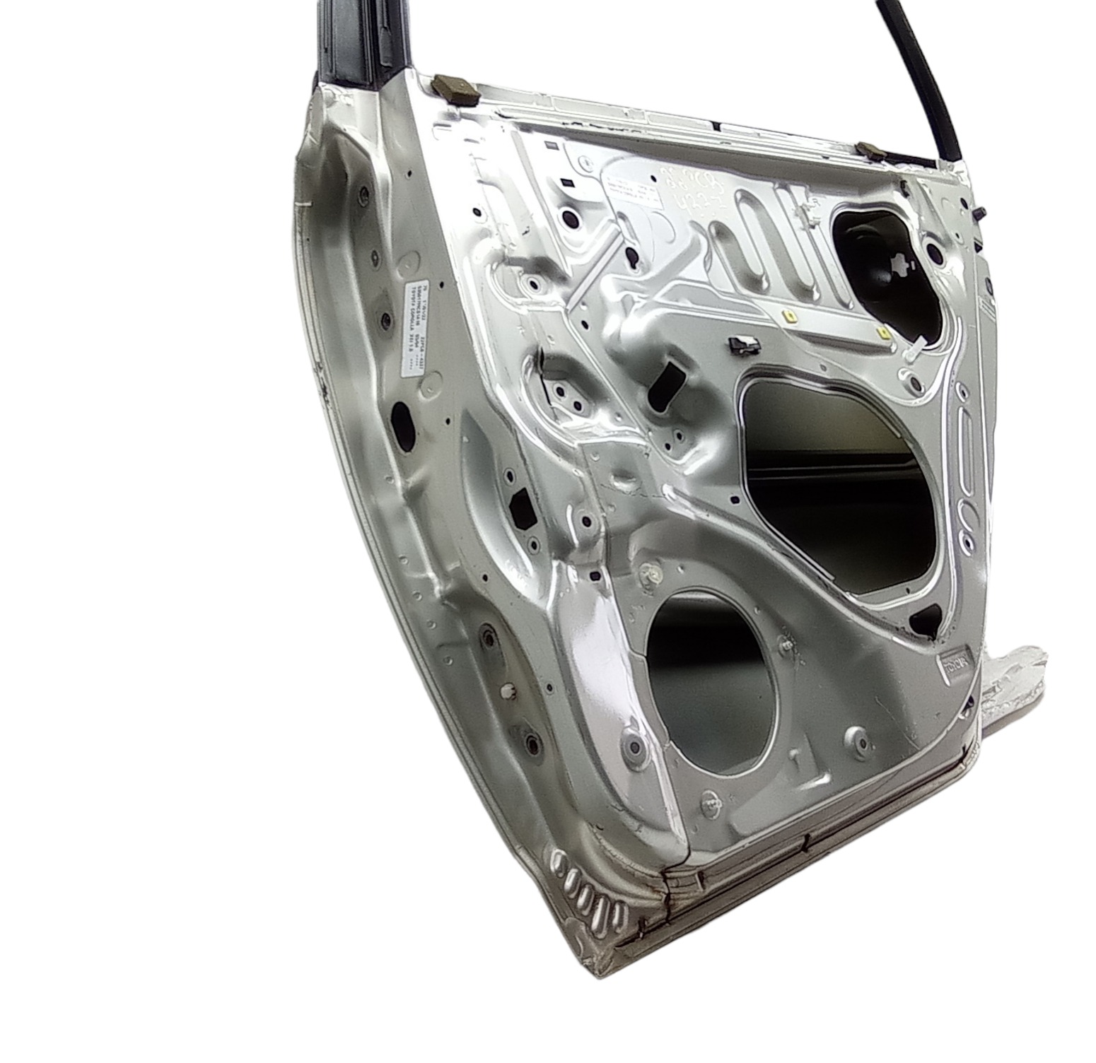 Porta Traseira Direita Toyota Corolla 2004 – Para Recuperar Traseira Direito Preto 2