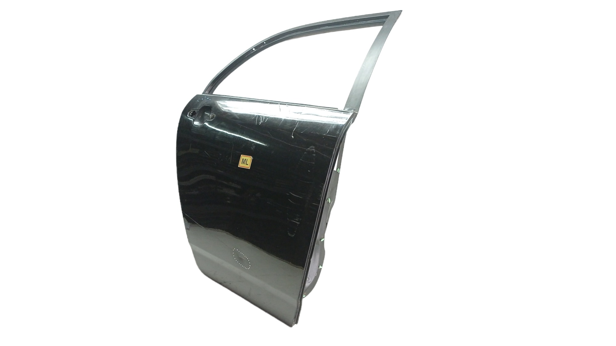 Porta Traseira Direita Toyota Corolla 2004 Para Recuperar Traseira Direita Preto 1