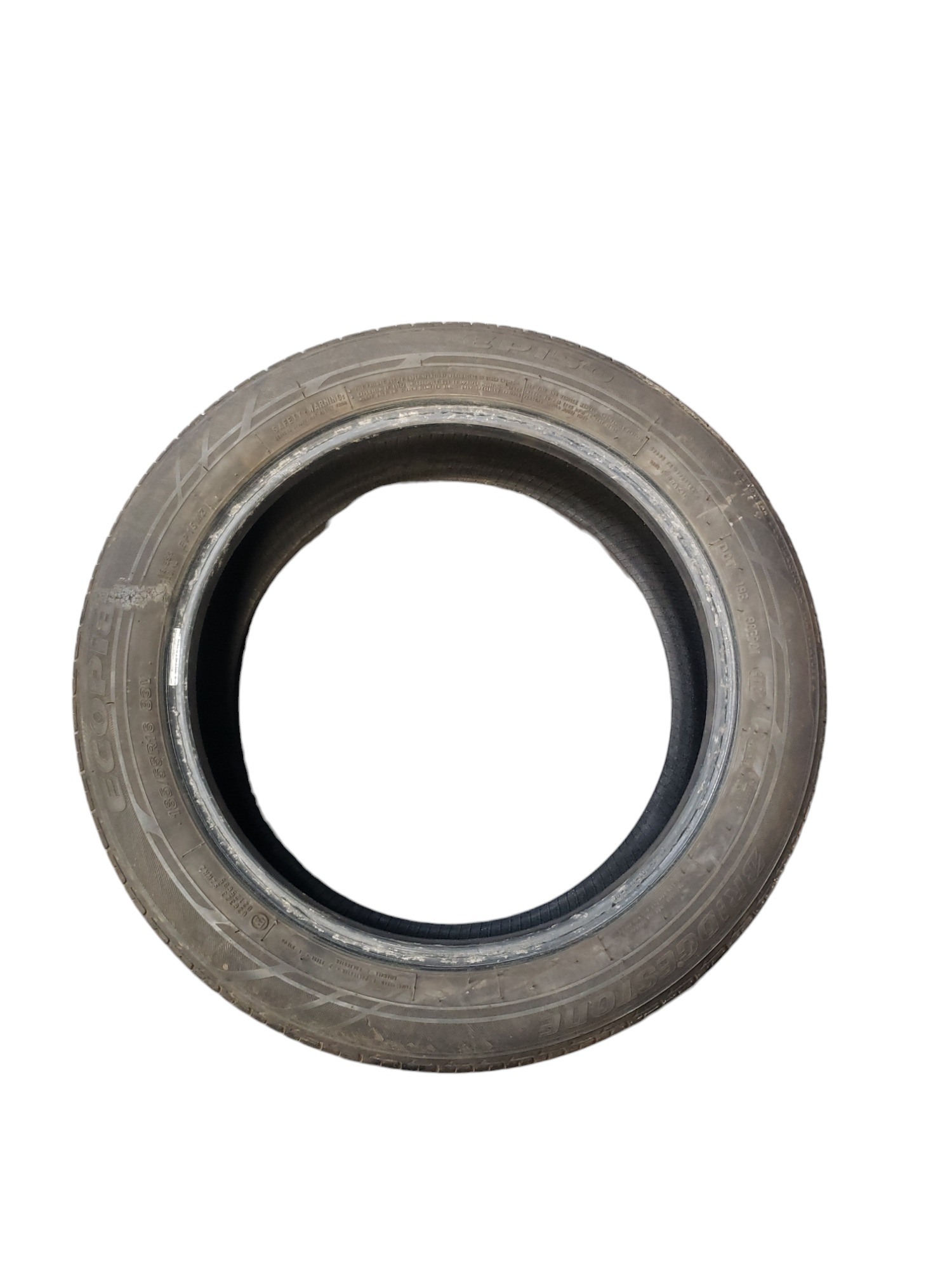 Pneu Usado 185 55 R16 Bridgestone  A1