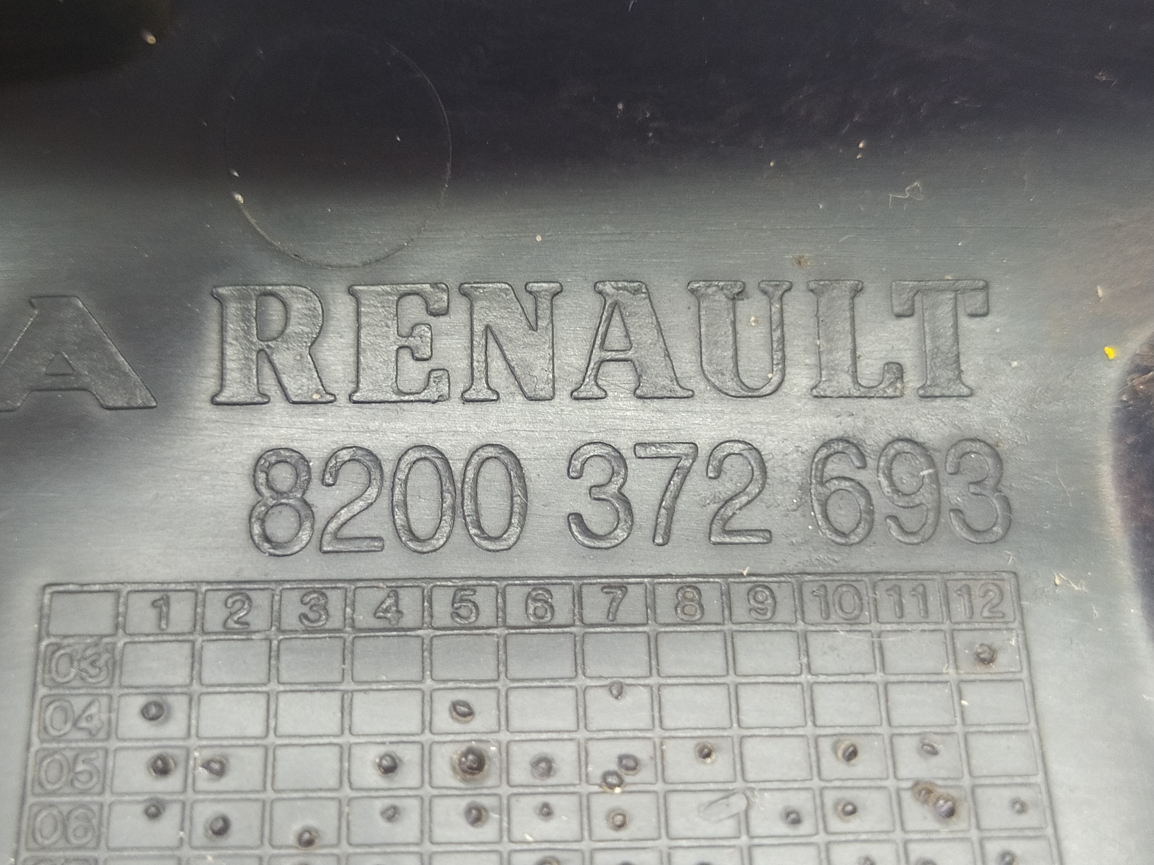 Suporte Parachoque Tras. Direito Renault Duster 2012 6