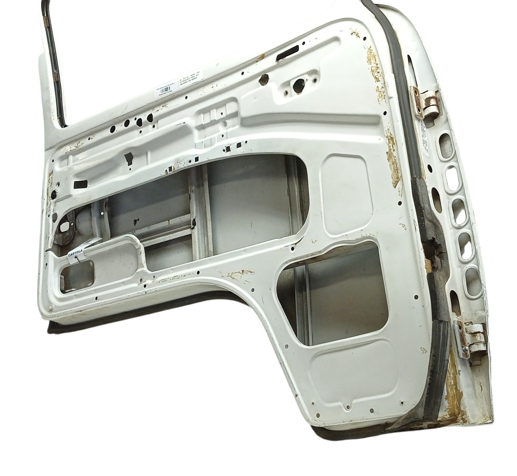 Porta Dianteira Esquerda Volkswagen Kombi 2002 P/recuperar  Dianteira Esquerda Branco 1