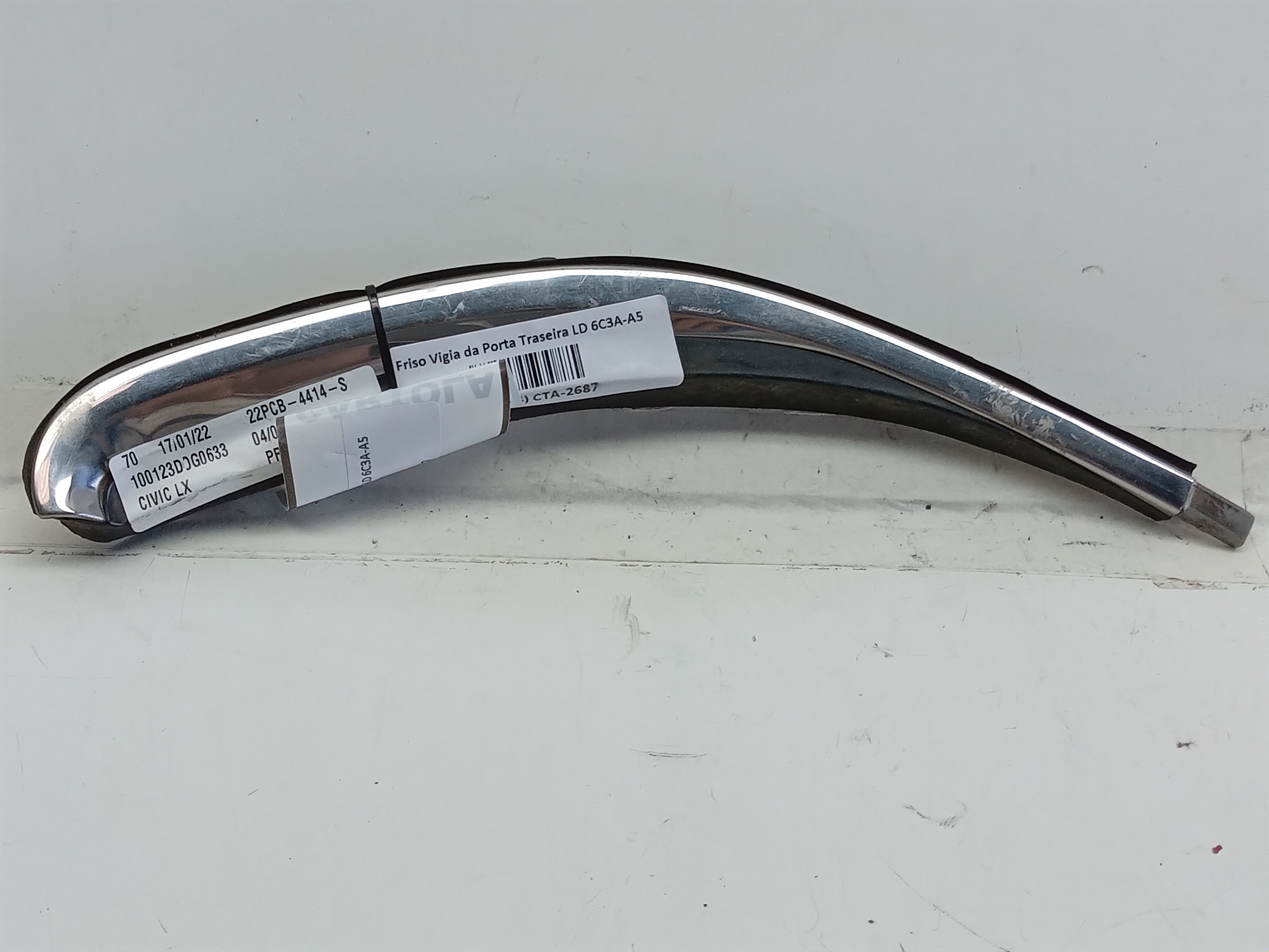 Friso Vigia Porta Traseira Ld Honda Civic 2005 4