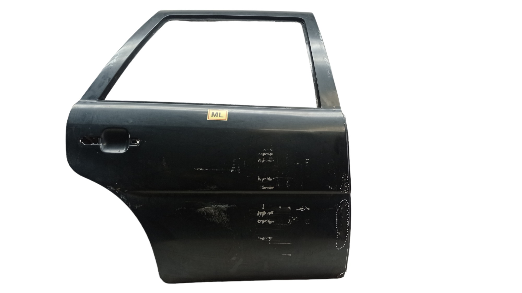 Porta Traseira Direita Gol G3 Ano 2004 Para Recuperar Traseira Direito Cinza 1
