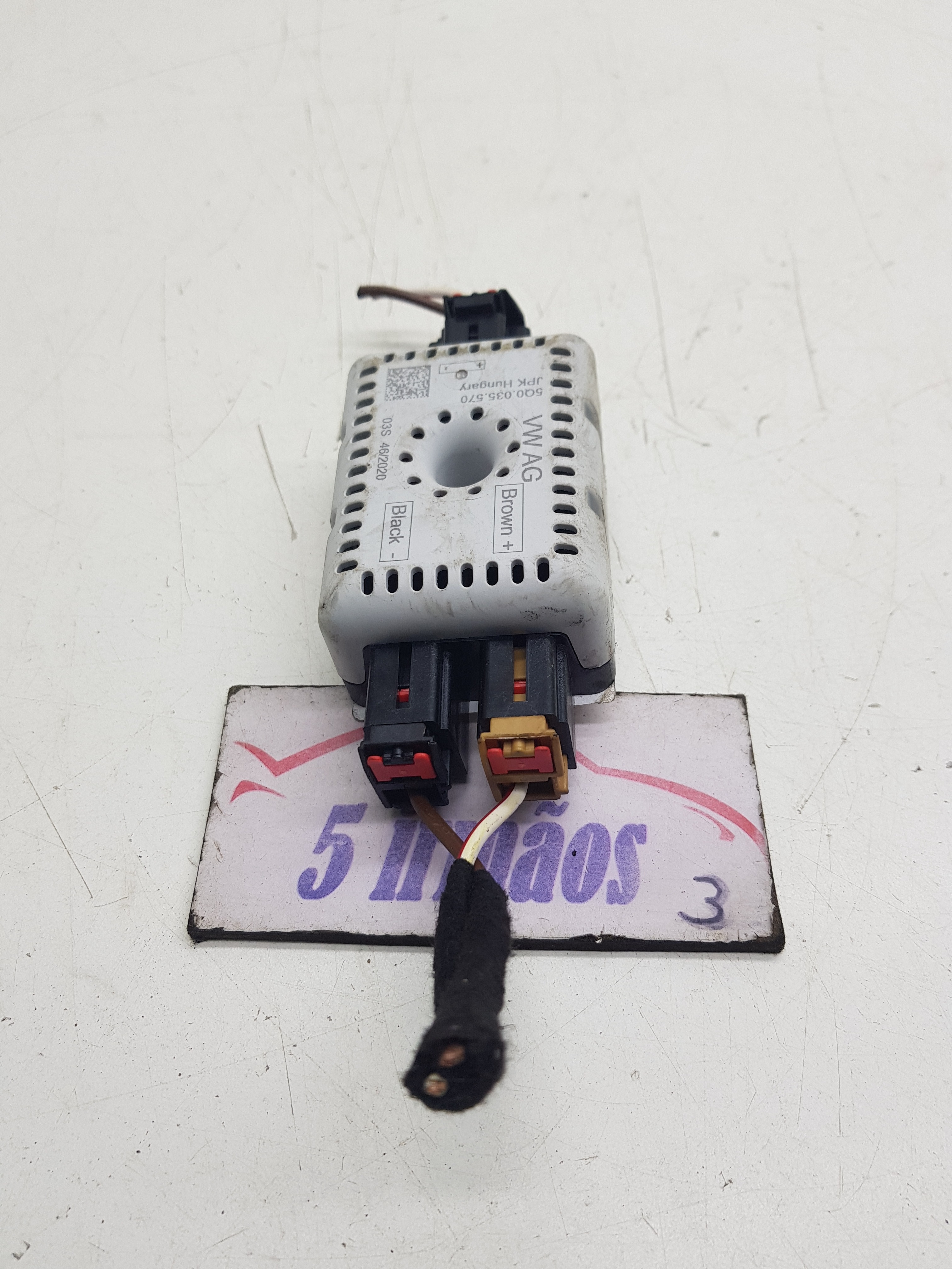 Módulo Amplificador Antena Vw Tiguan 350 Tsi 2.0 2021
