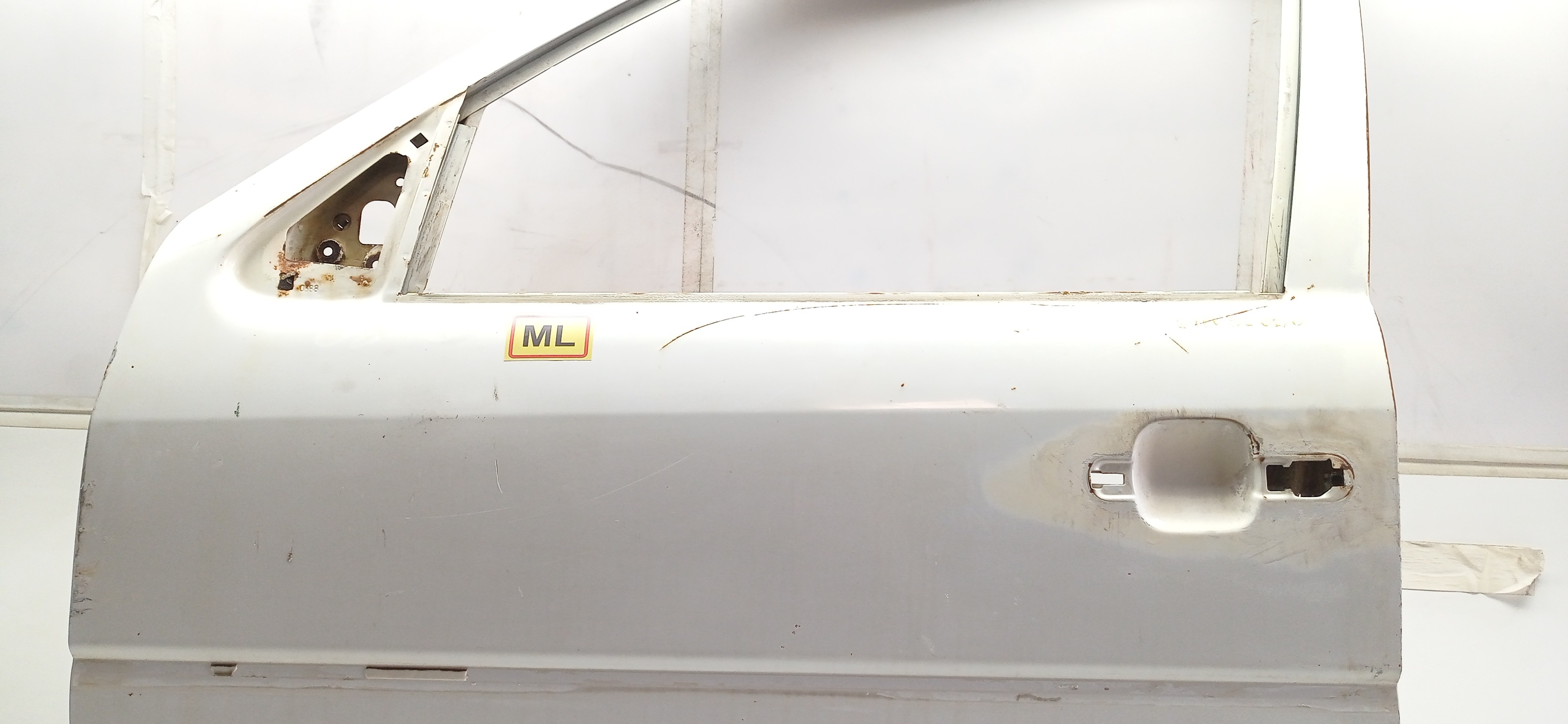 Porta Dianteira Esquerda Vw Gol G2 1994 1999 Para Recuperar Dianteira Esquerdo Branco 6