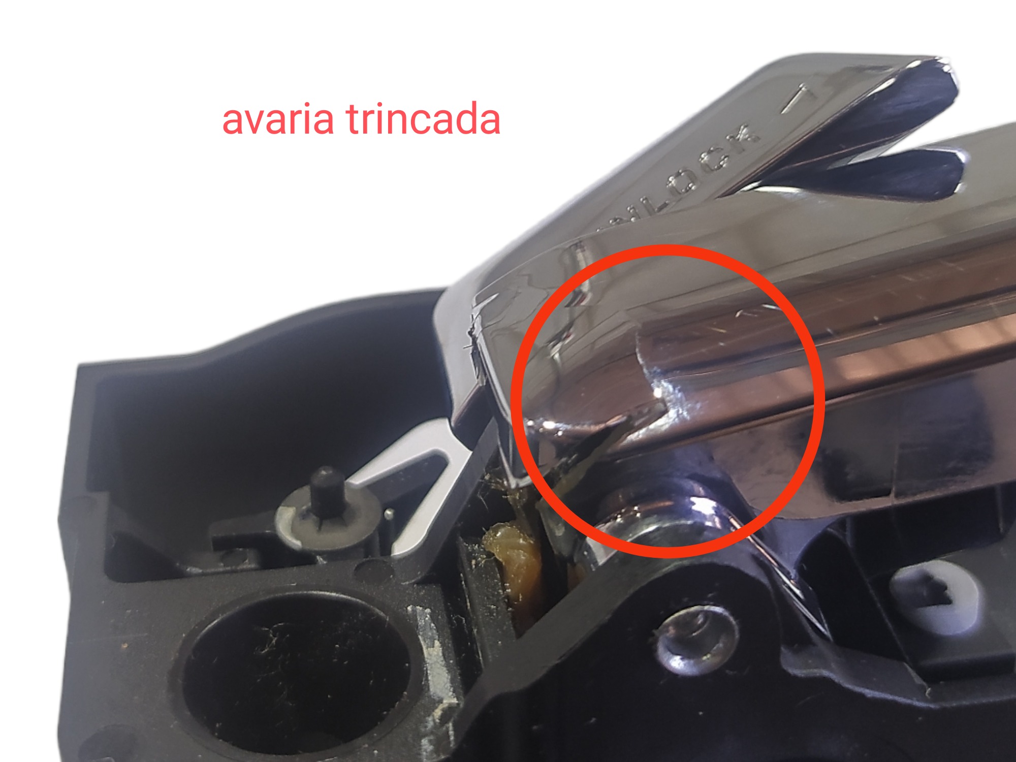 Maçaneta Interna  Porta Traseira Esquerda Fusion 2007 V560 1