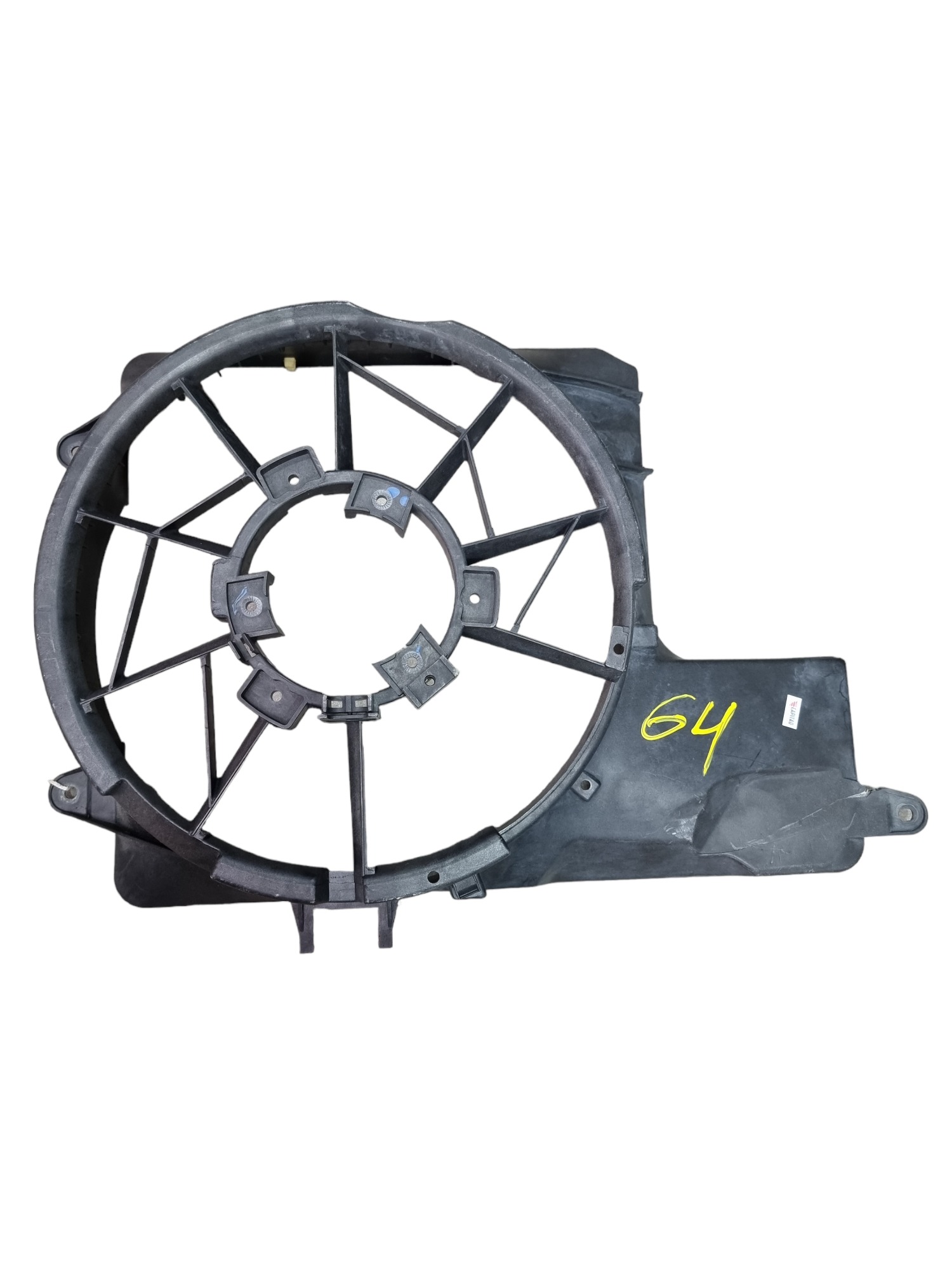 Defletor Ventoinha Radiador Vw Gol G4 5x0121201q 4