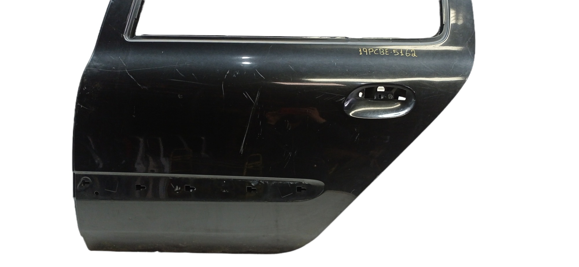 Porta Traseira Esquerda Renault Clio 2002-2003 P/ Recuperar Traseira Esquerda Preto 4