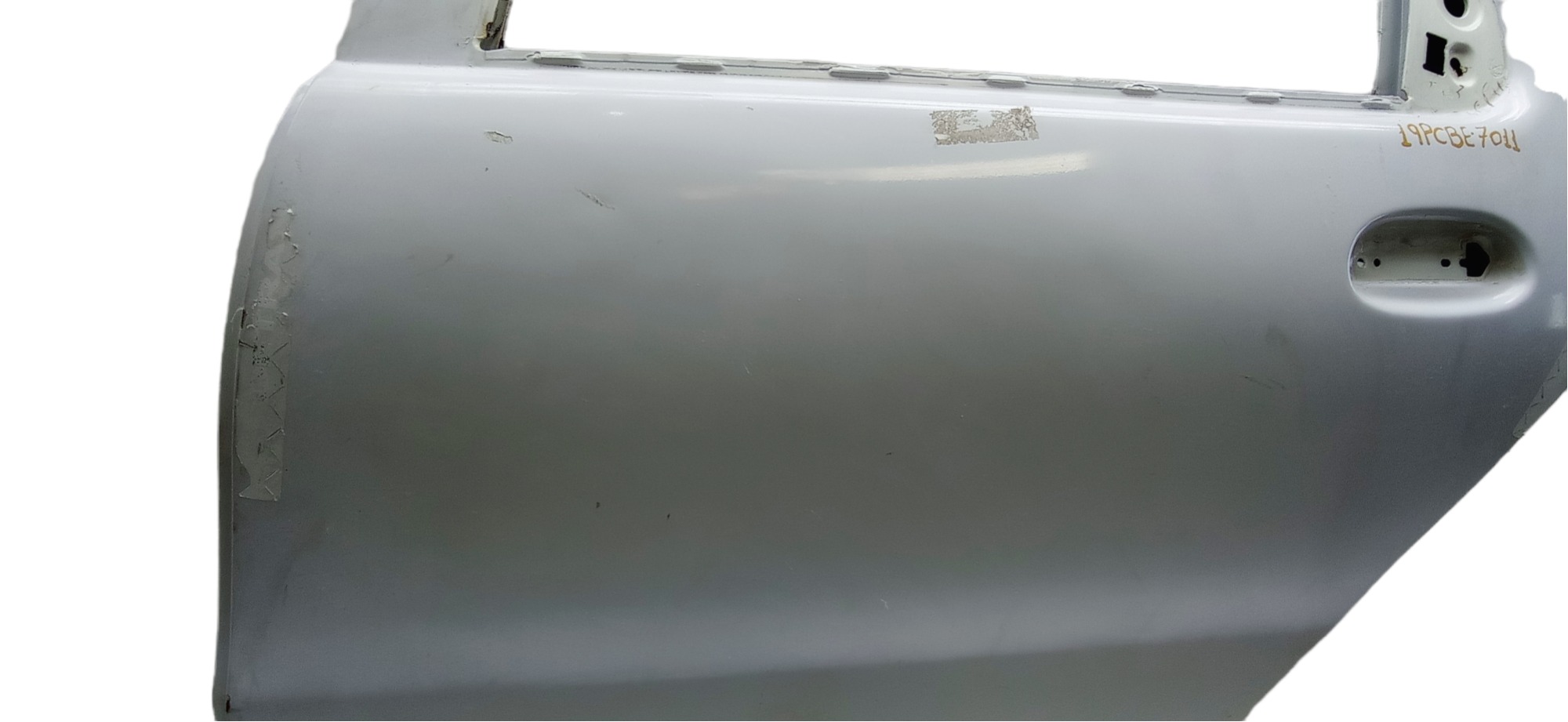 Porta Traseira Esquerda Fiat Palio 1999 Para Recuperar Traseira Esquerda Branco 1