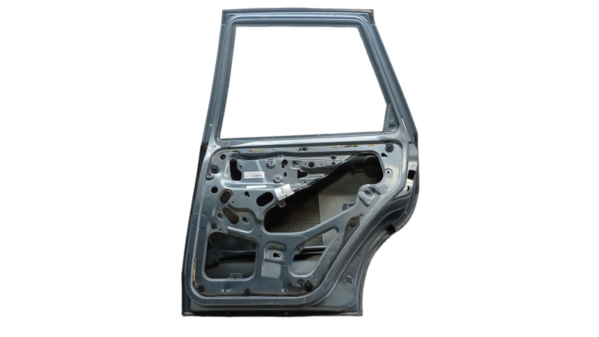 Porta Traseira Direita Vw Polo 2000 Para Recuperar Traseira Direita Cinza 1