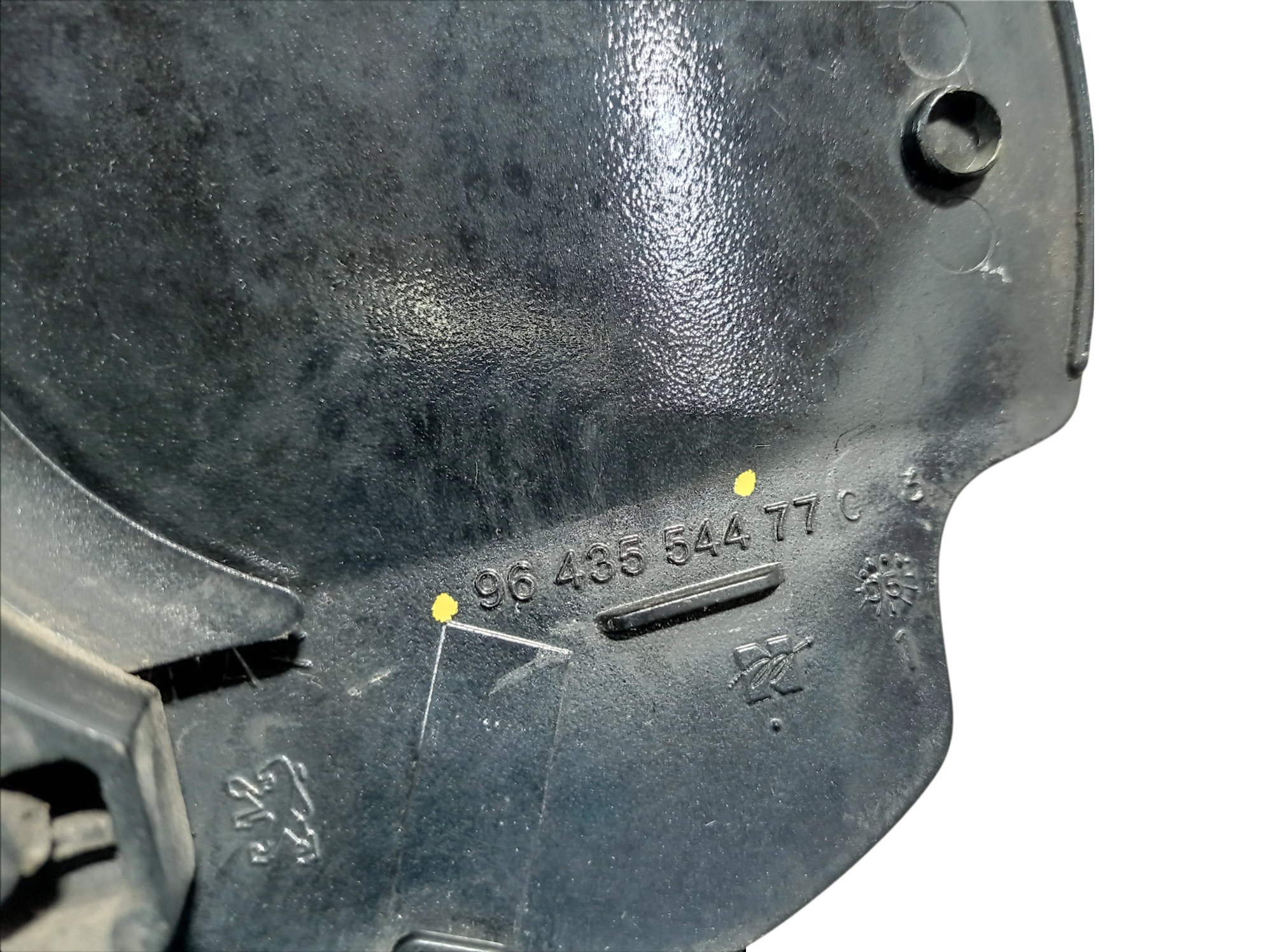 Portinhola Tanque Combustível Peugeot 307 2005 A 2012 V128 Preto 2005 8